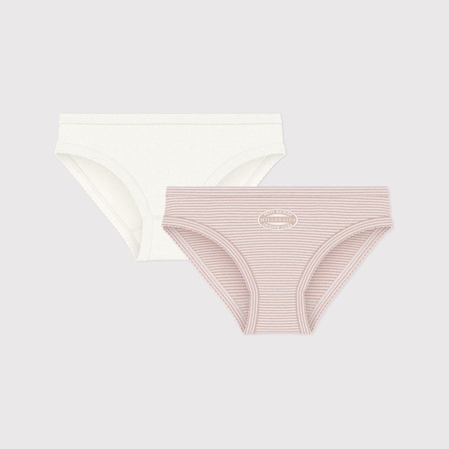 女童粉色Logo棉内裤套装(2件)