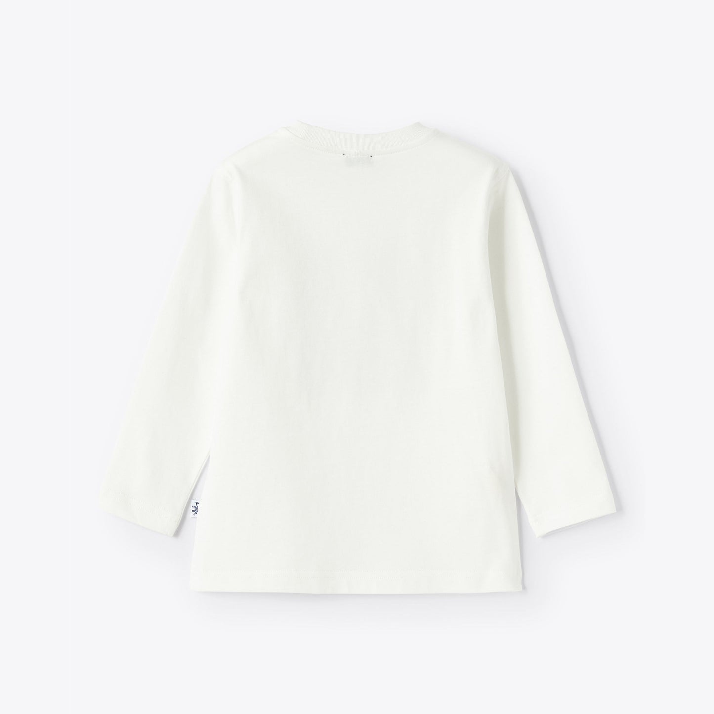 儿童白色Logo棉T恤
