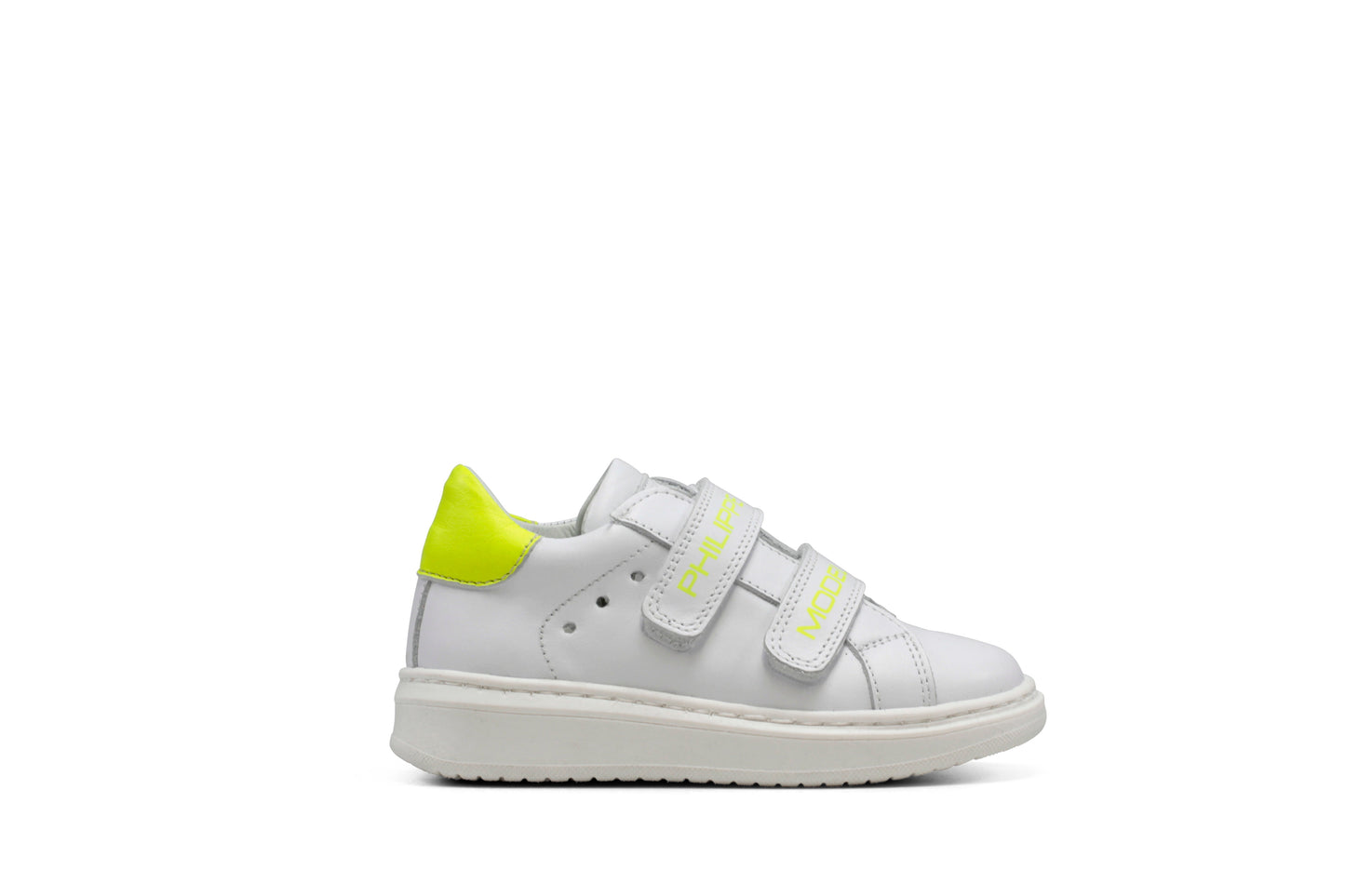 Boys & Girls Yellow Neon Lights Shoes