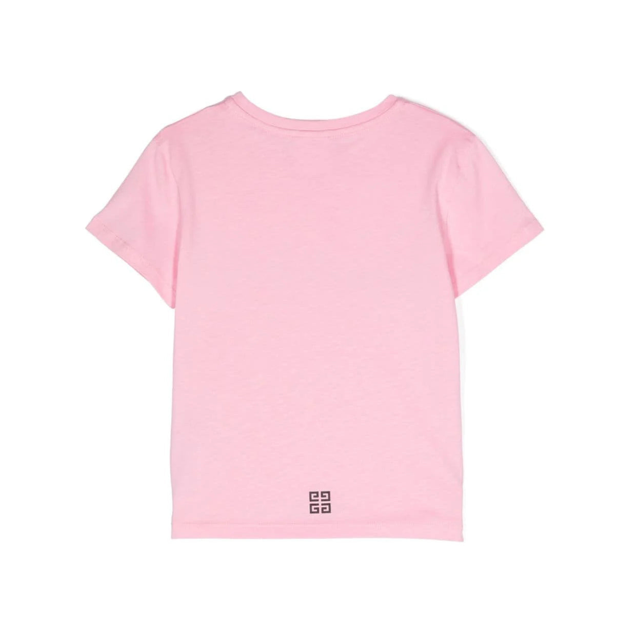 女童粉色Logo棉T恤
