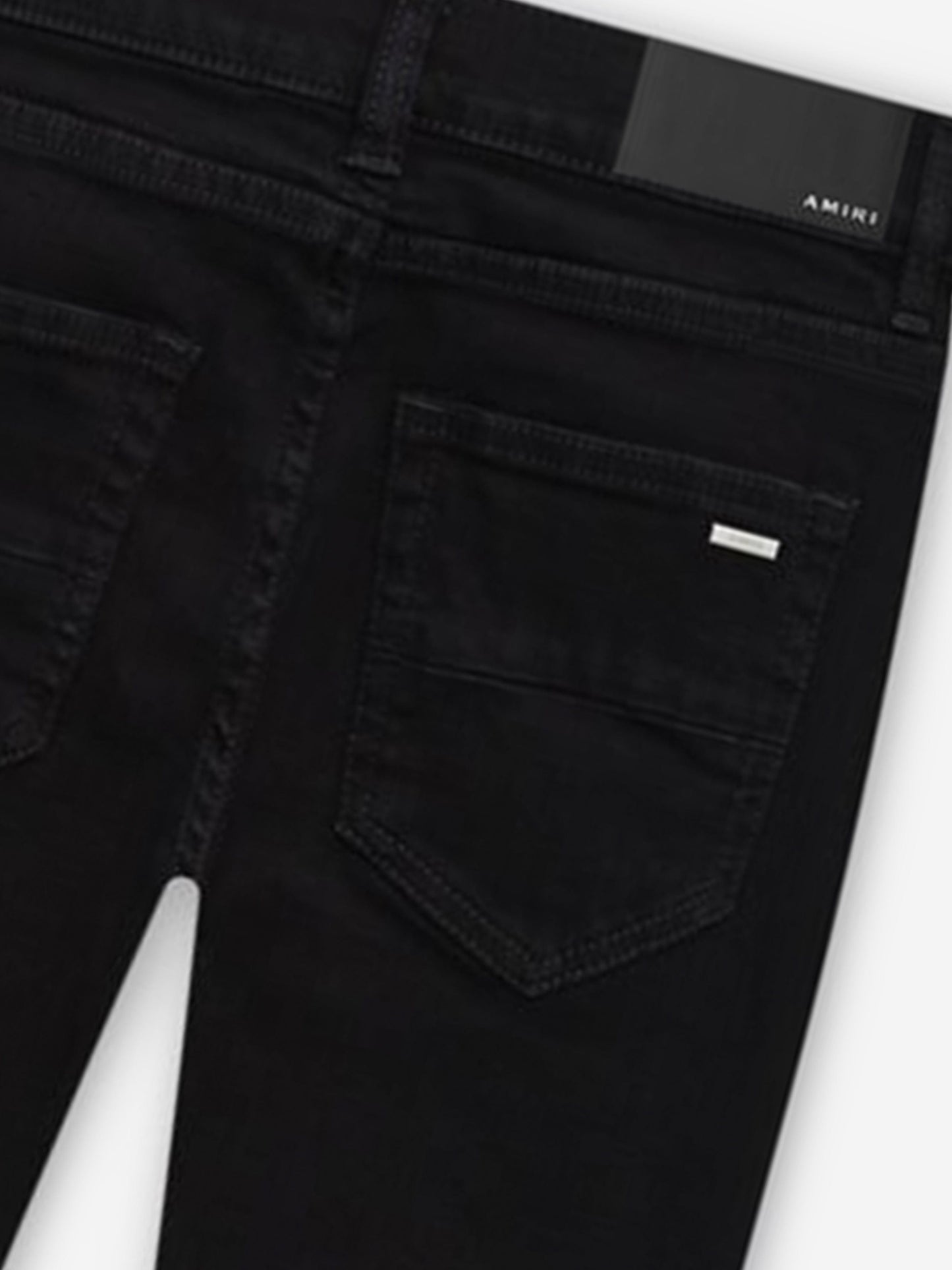 Amiri Kids MA Quad Scribble Jeans in Black