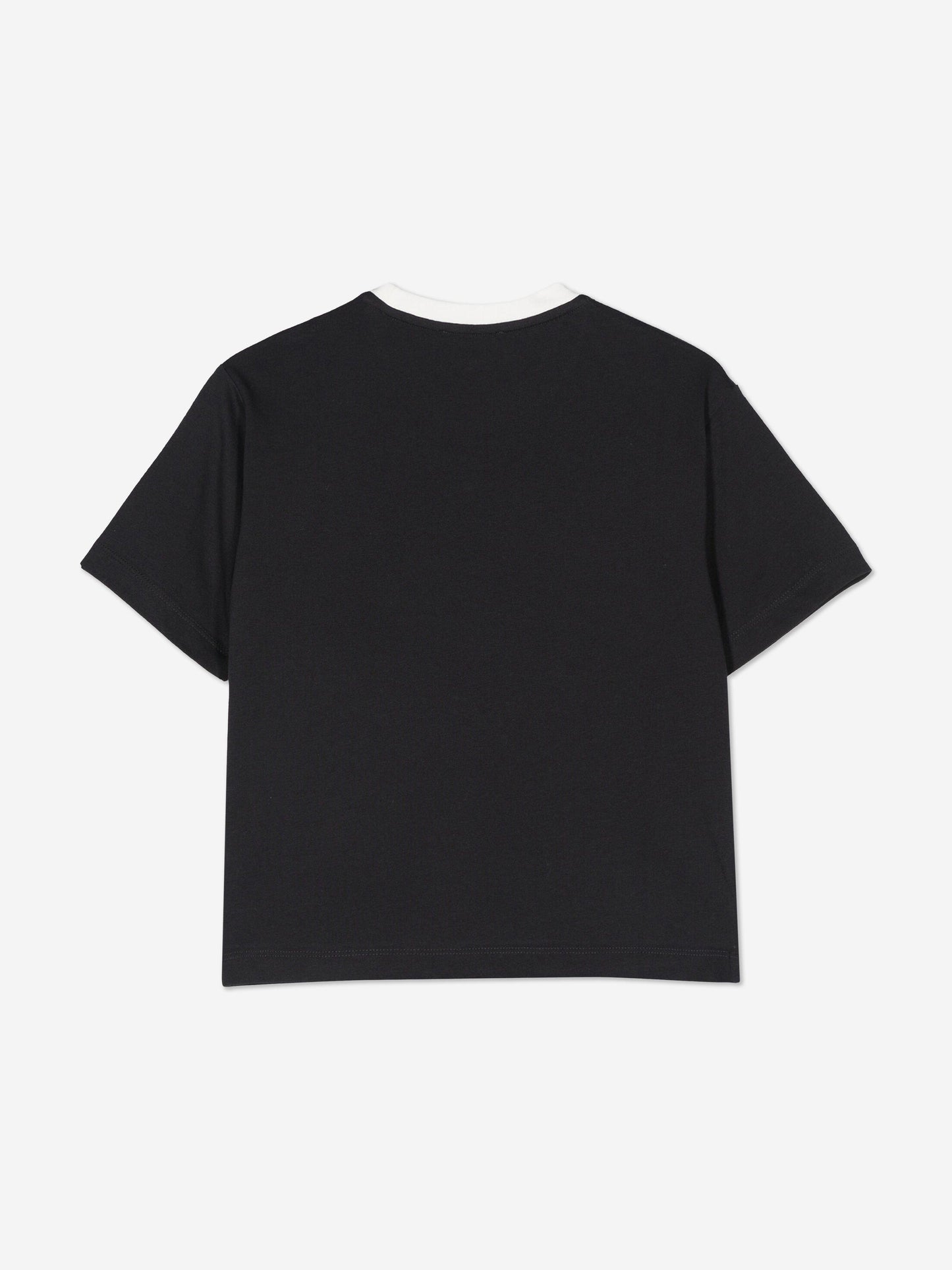 Emporio Armani 男童徽标 T 恤(海军蓝)