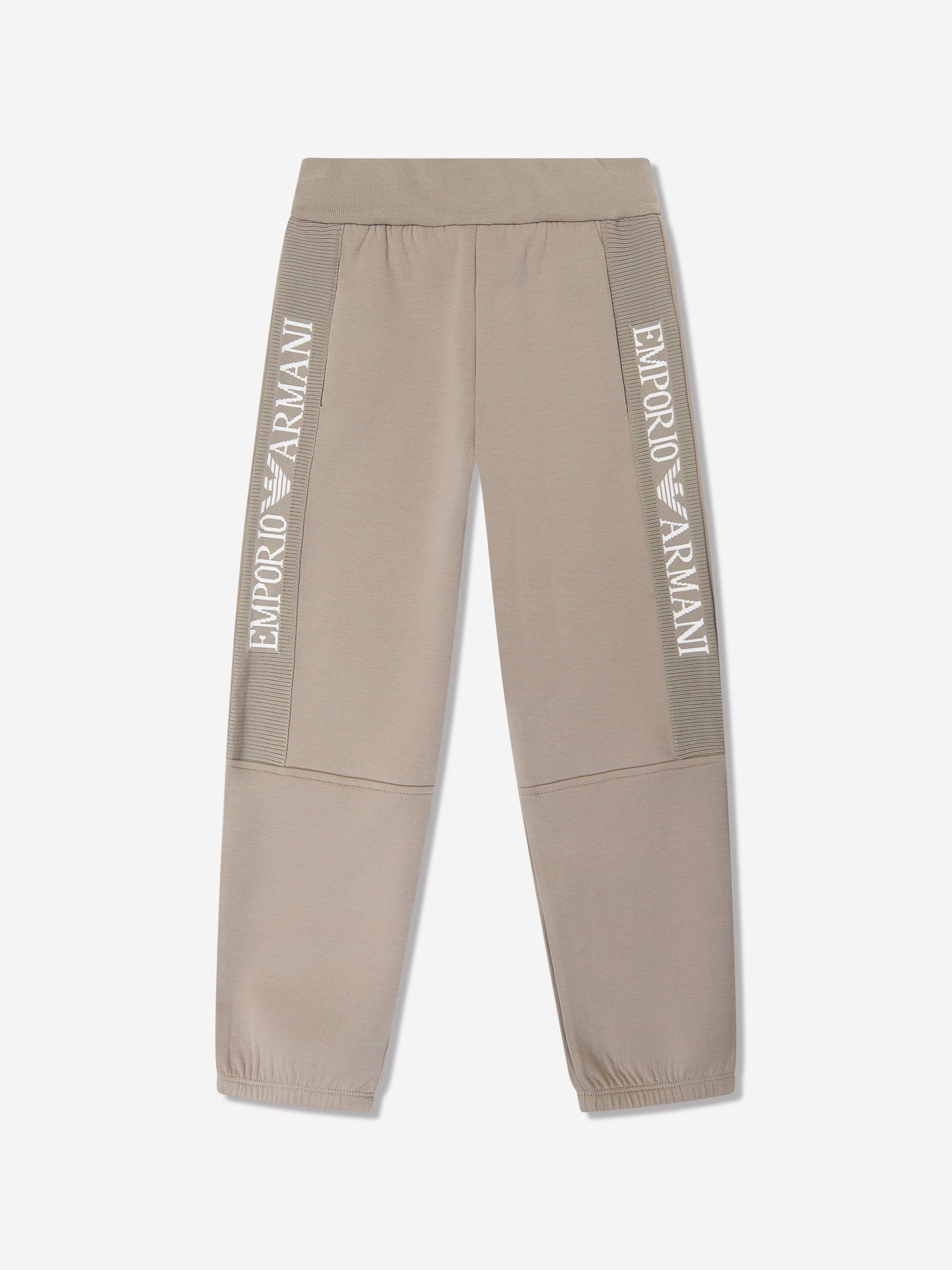 Emporio Armani 男童米色徽标运动服