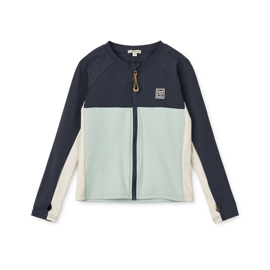 儿童藏青色泳衣