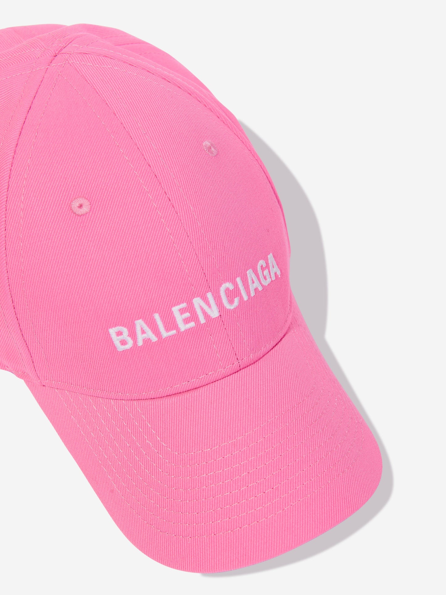 Balenciaga Kids 粉色徽标帽