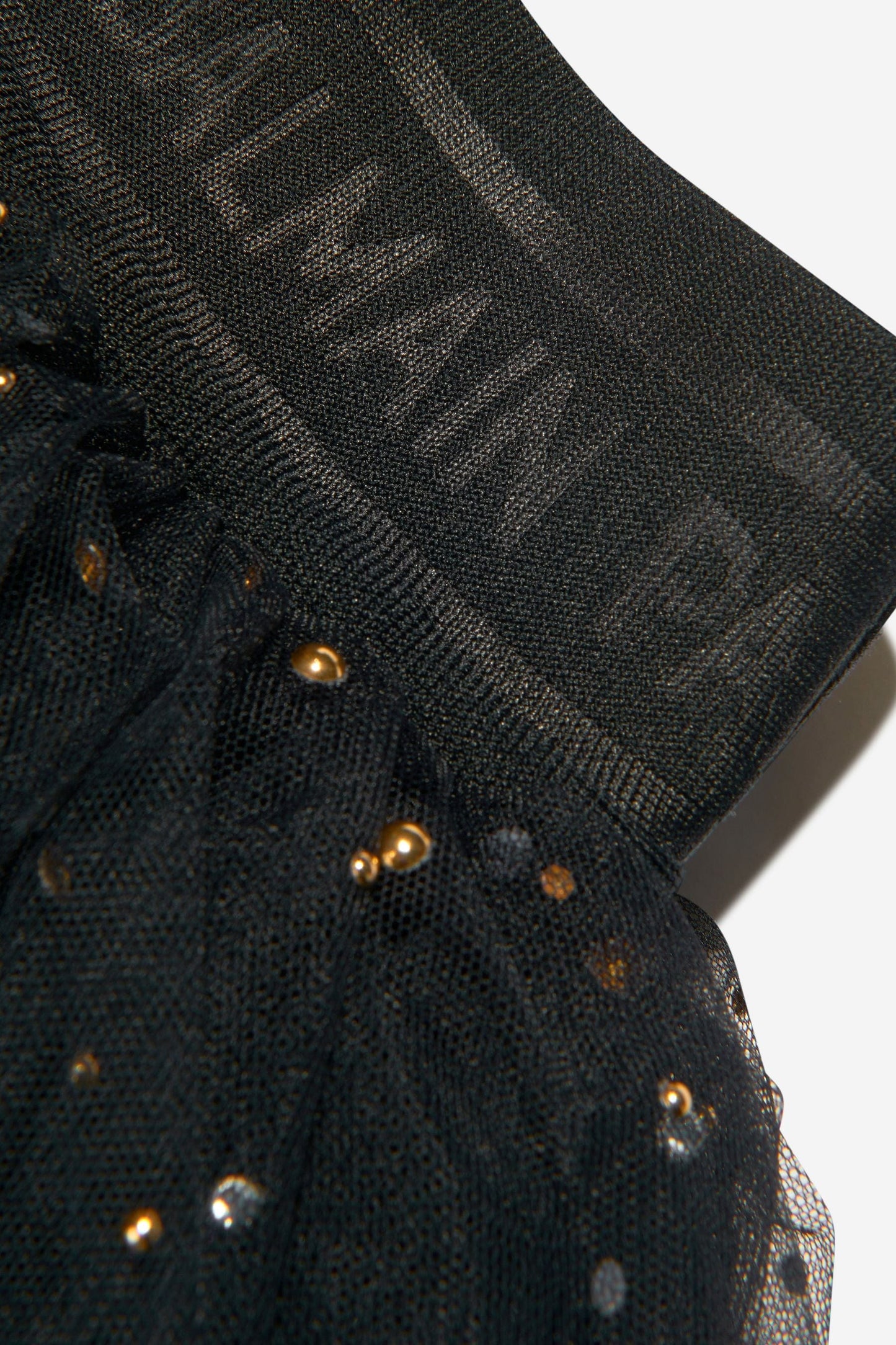 Balmain 女童分层薄纱裙