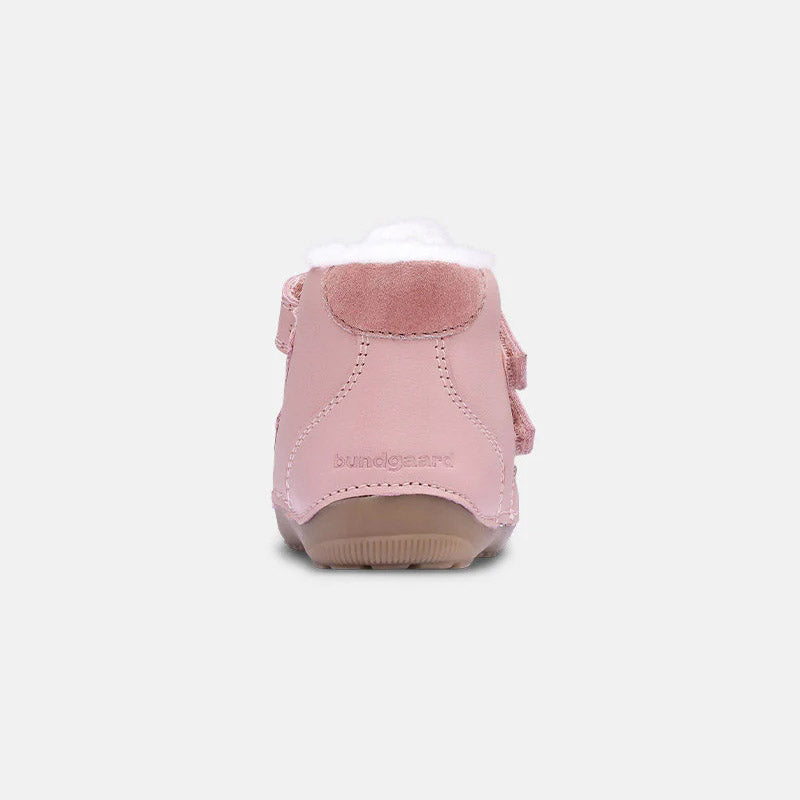 婴儿粉色"Petit Mid Winter Strap"学步鞋
