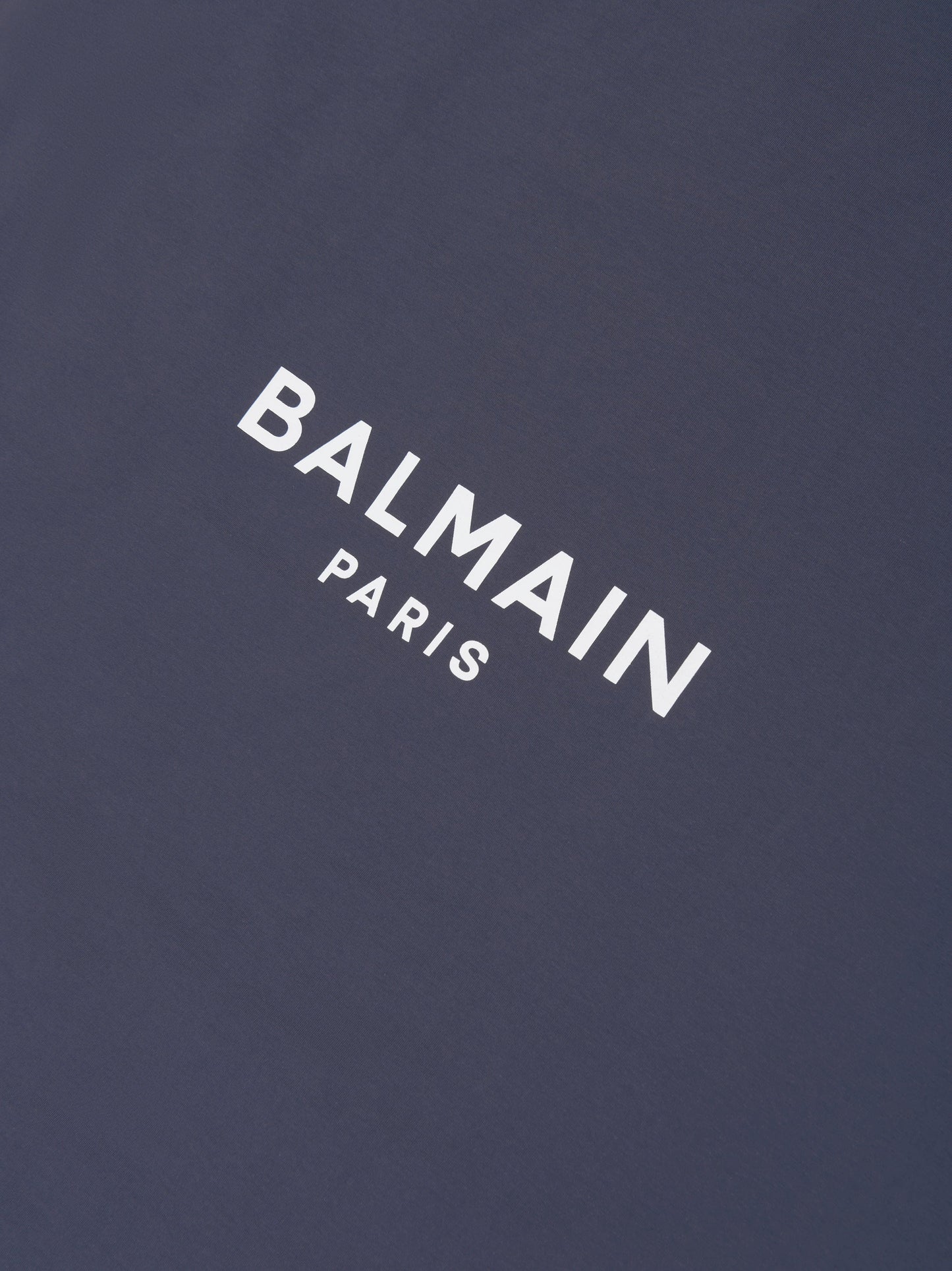 Balmain Baby Paris 徽标毛毯(海军蓝)