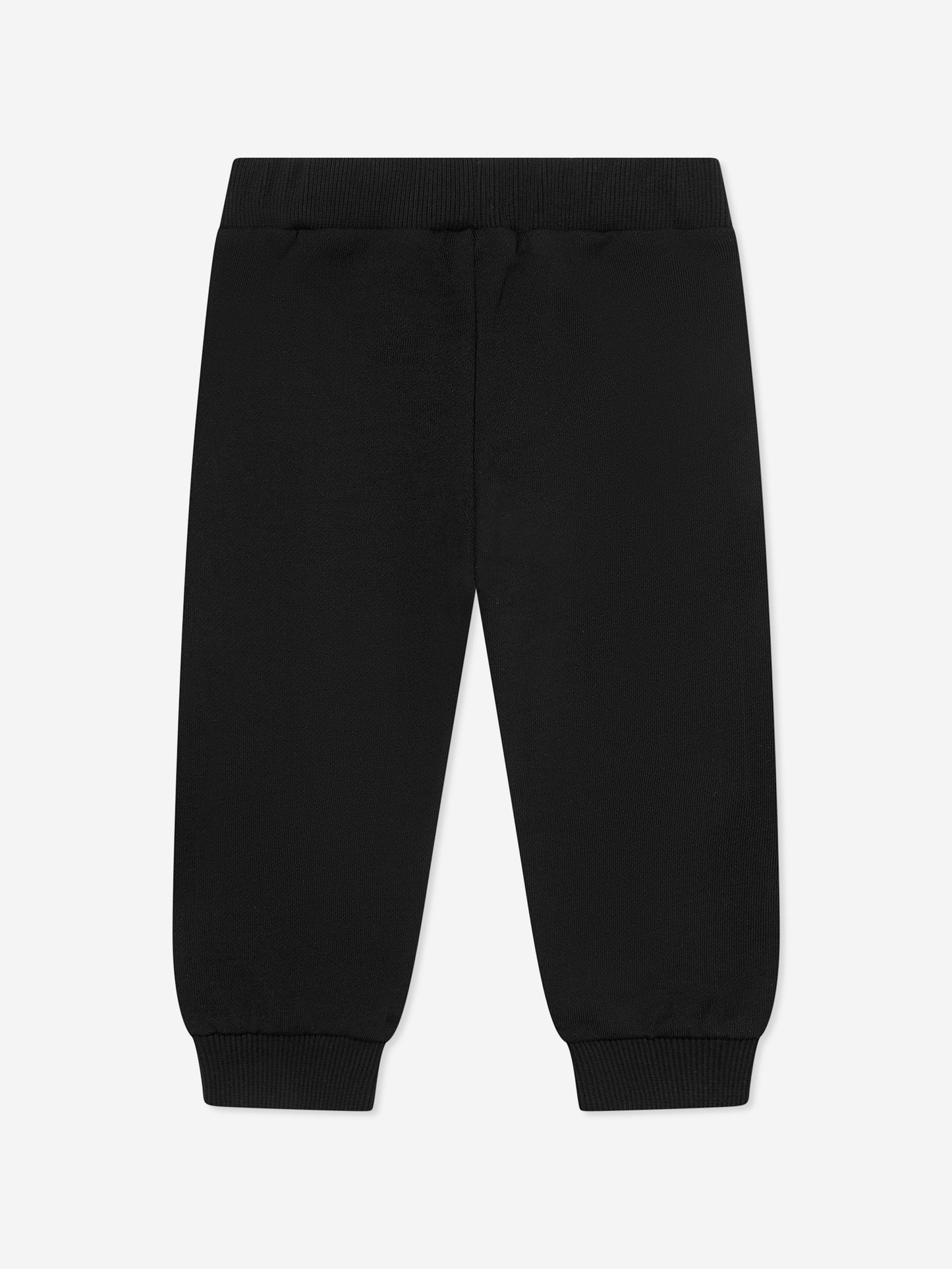 Balmain Baby Paris 徽标慢跑裤(黑色)