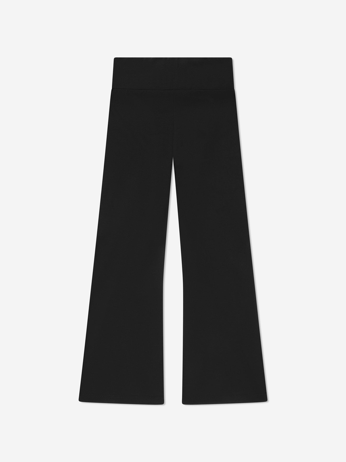 Balmain 女童喇叭形徽标紧身裤(黑色)