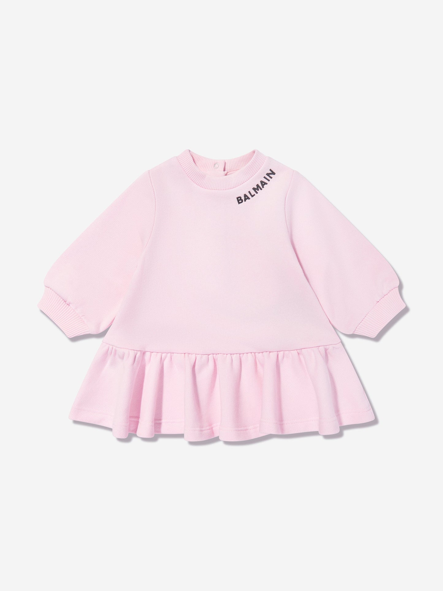 Balmain 女婴粉色连衣裙和内裤