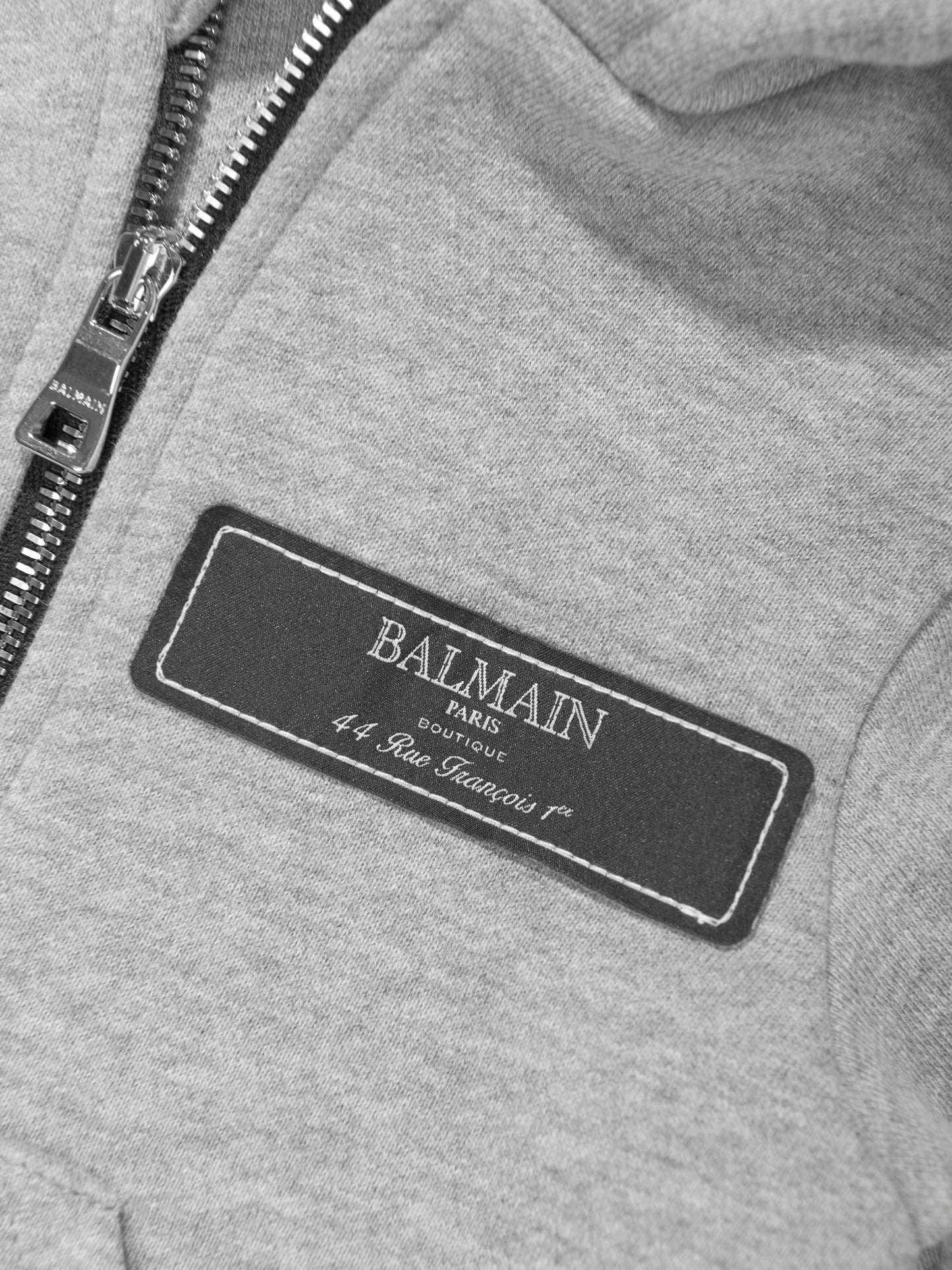 Balmain Baby 拉链上衣(灰色)