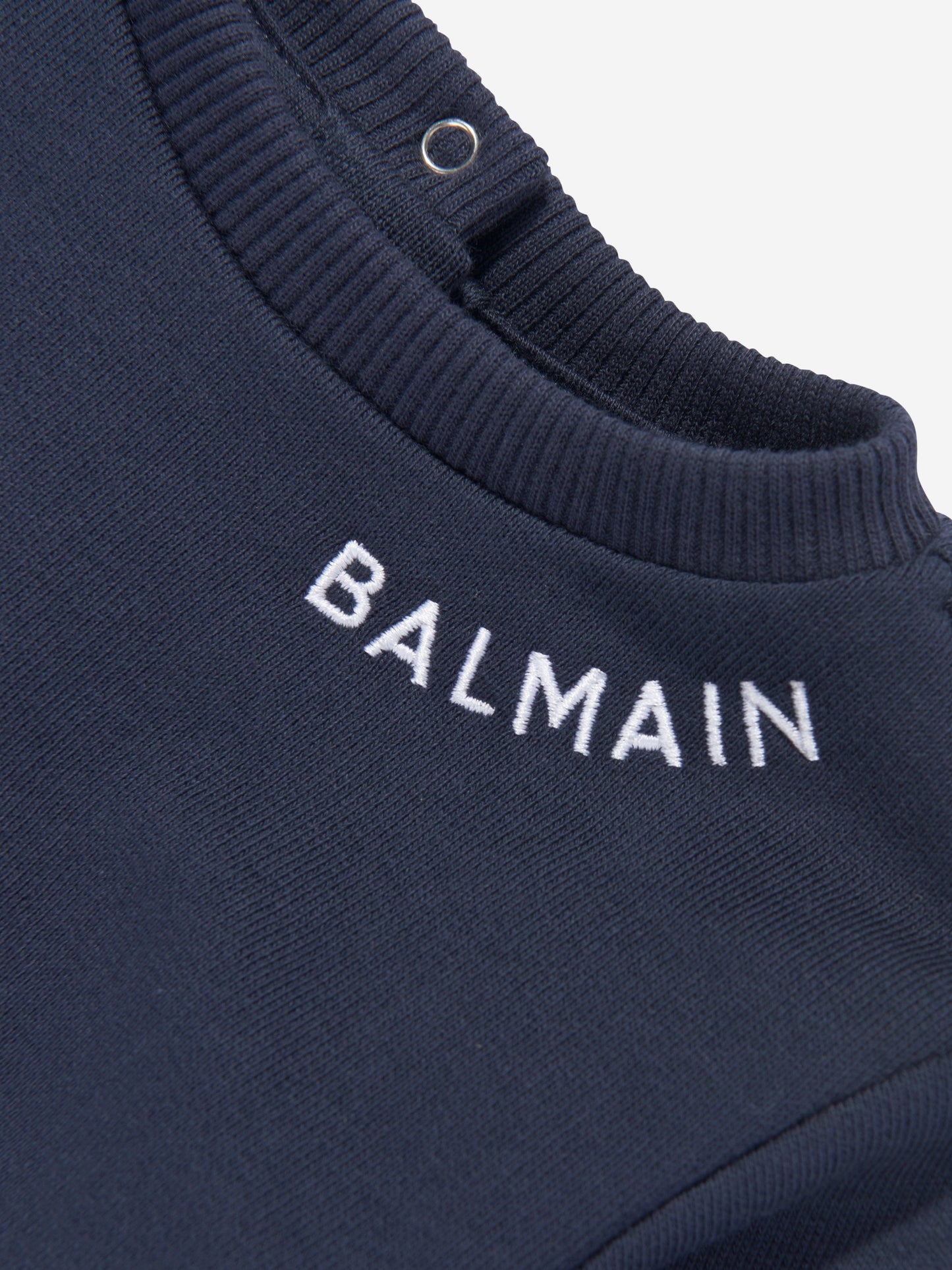 Balmain Baby Logo 海军蓝运动衫