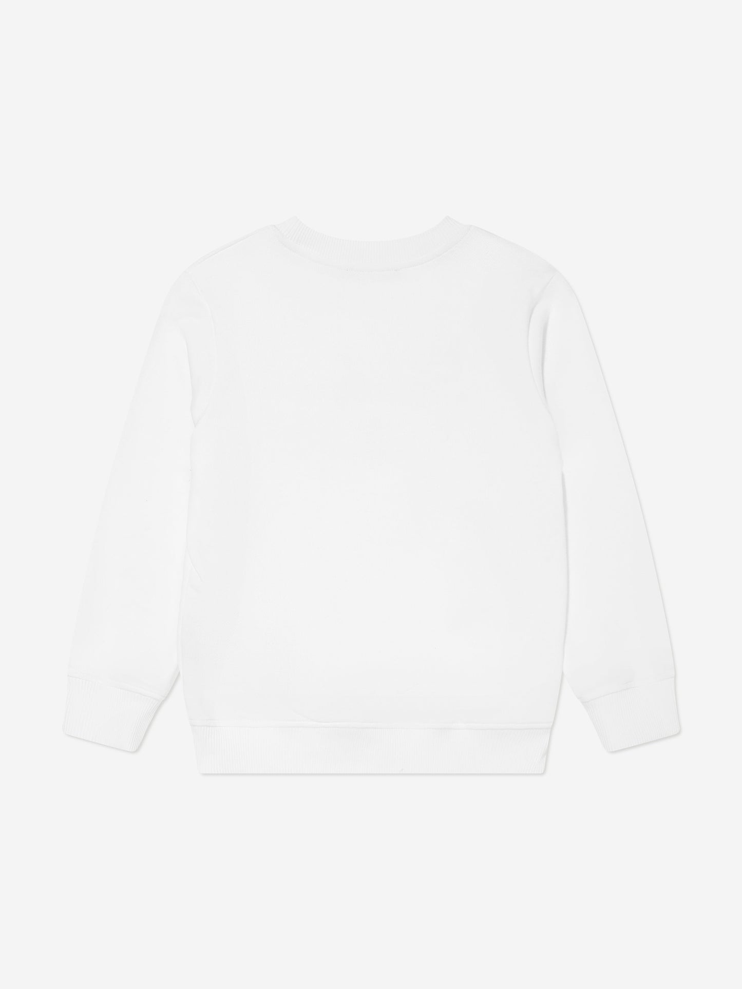 Balmain Kids Paris 白色徽标运动衫