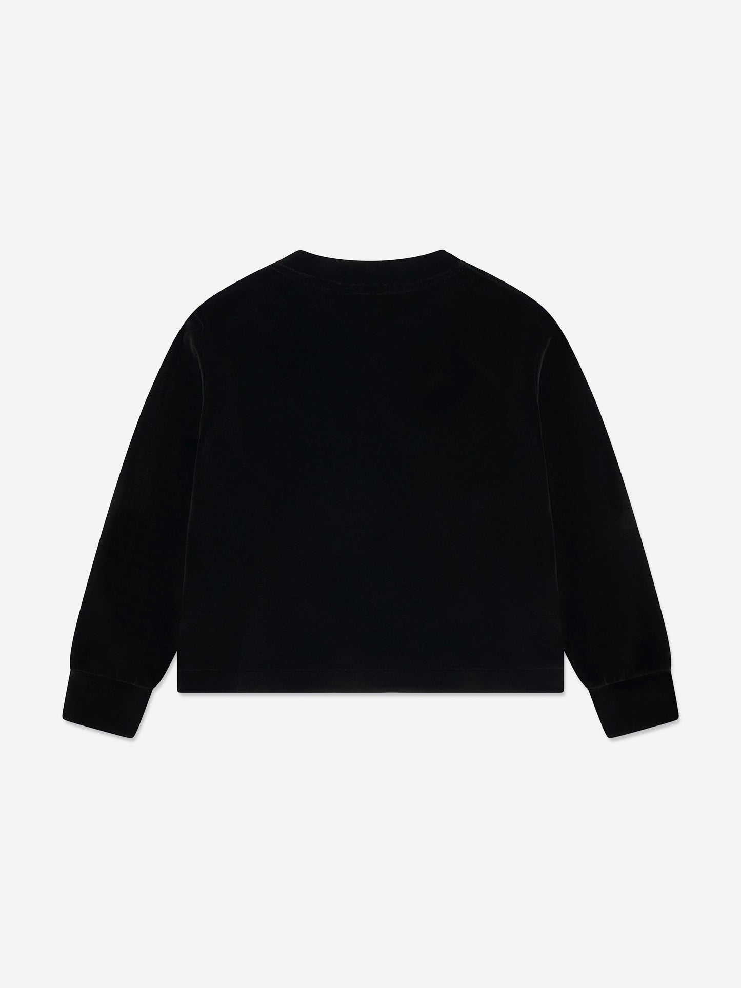 Balmain Kids Paris 徽标运动衫(黑色)