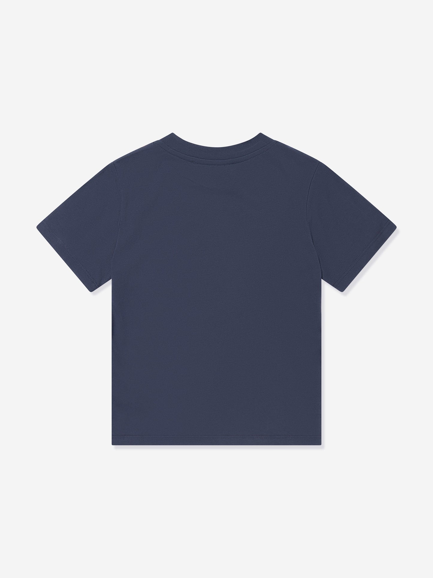 Balmain Kids 徽标 T 恤(海军蓝)