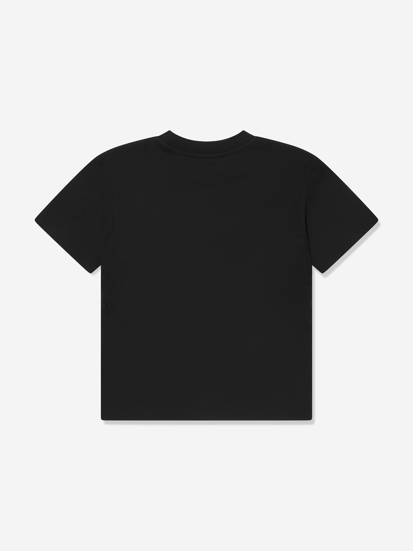Balmain Kids Paris 徽标 T 恤(黑色)