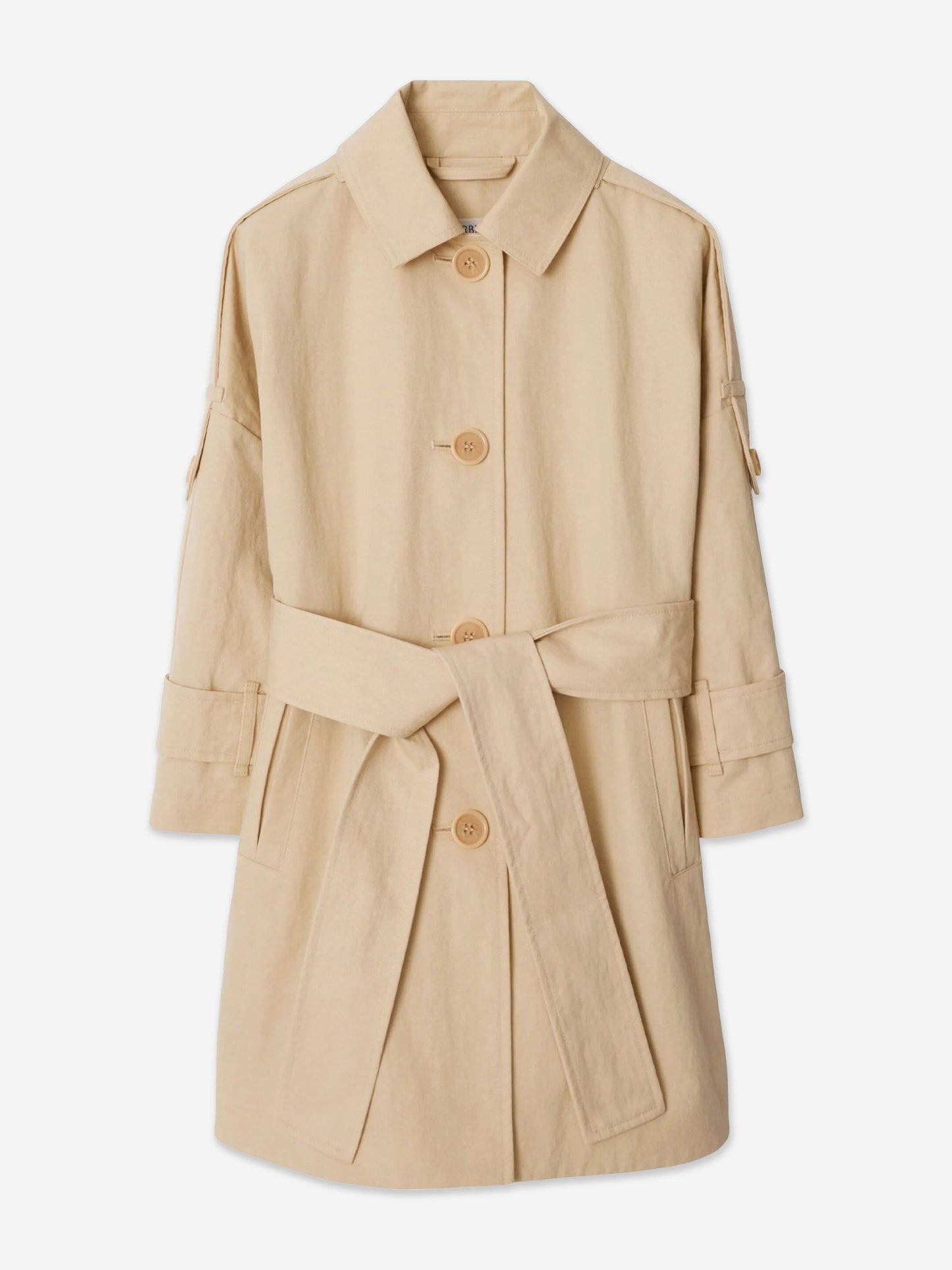 Burberry 女童 Valerie 风衣(米色)