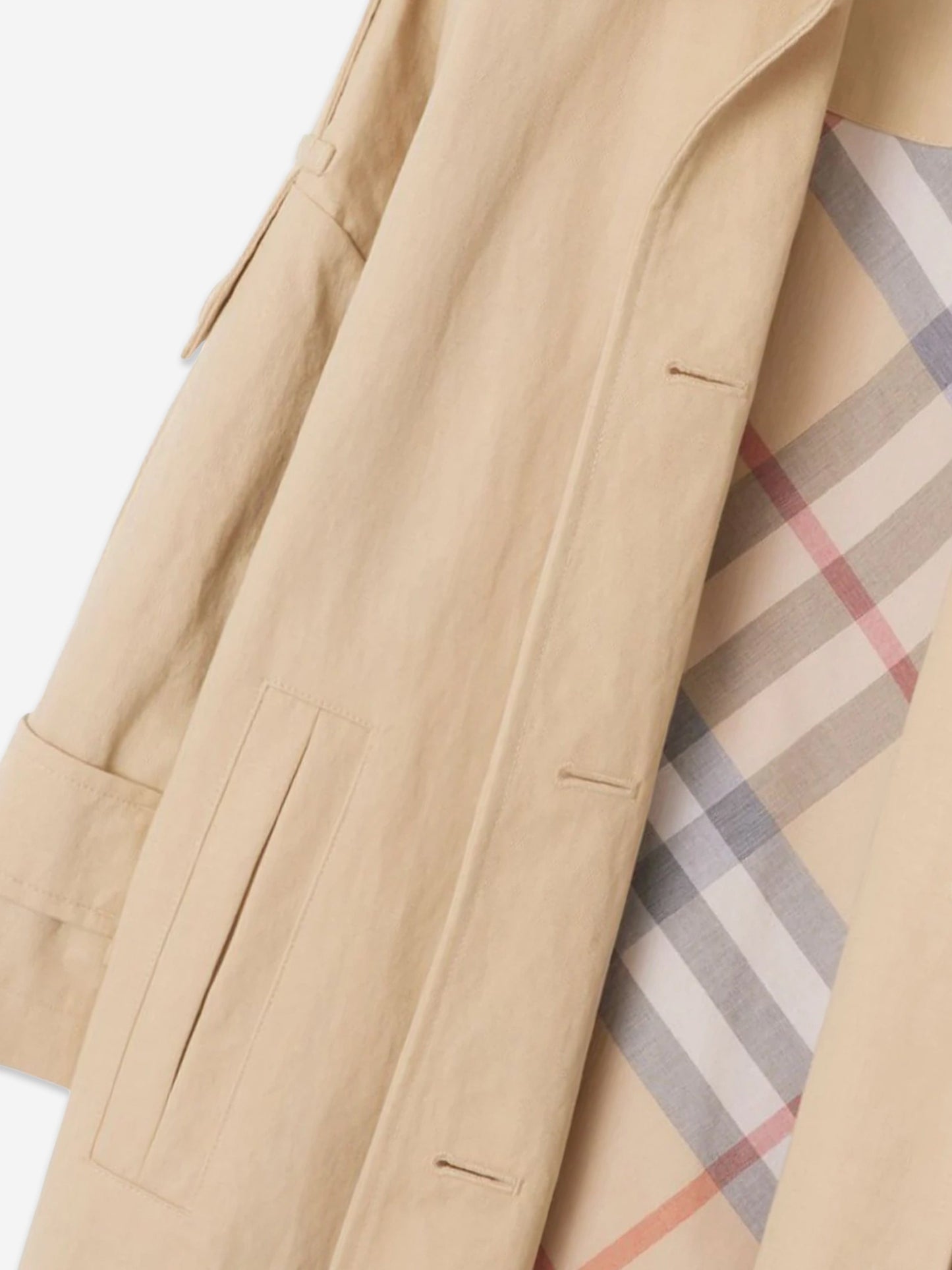 Burberry 女童 Valerie 风衣(米色)