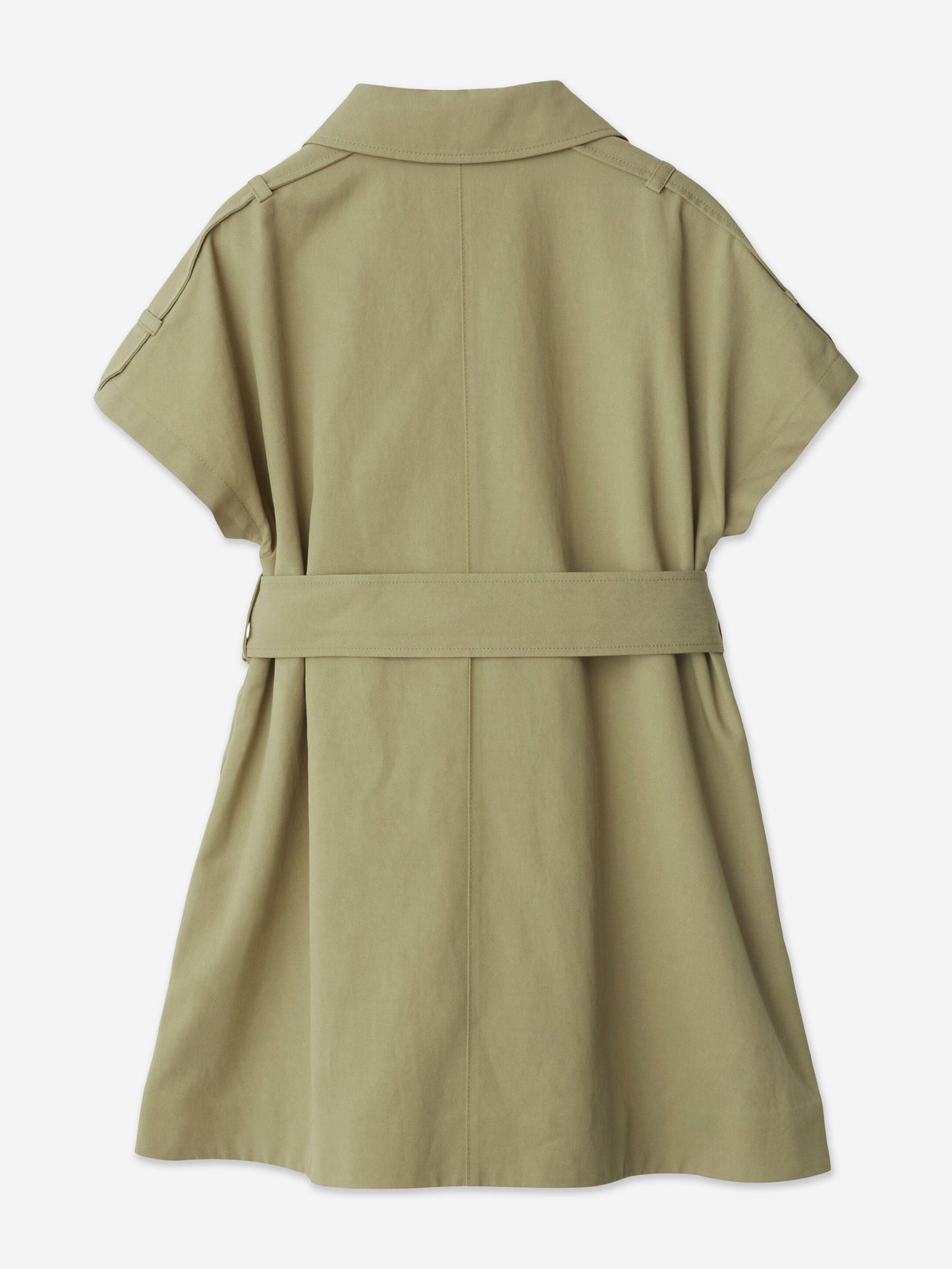 Burberry 女童 Chloe 风衣连衣裙(绿色)