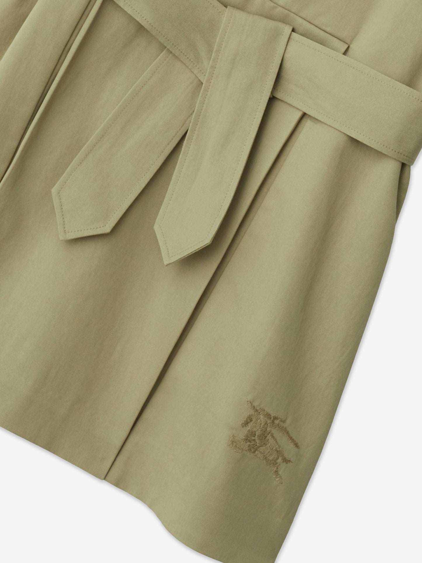 Burberry 女童 Chloe 风衣连衣裙(绿色)