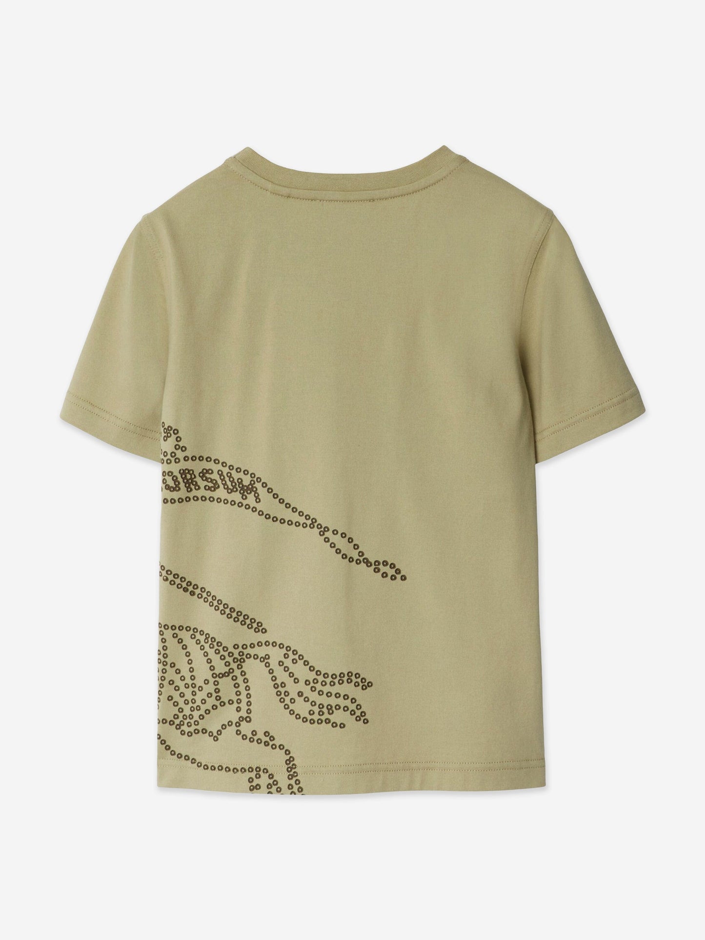 Burberry 男童雪松 EKD T 恤(绿色)