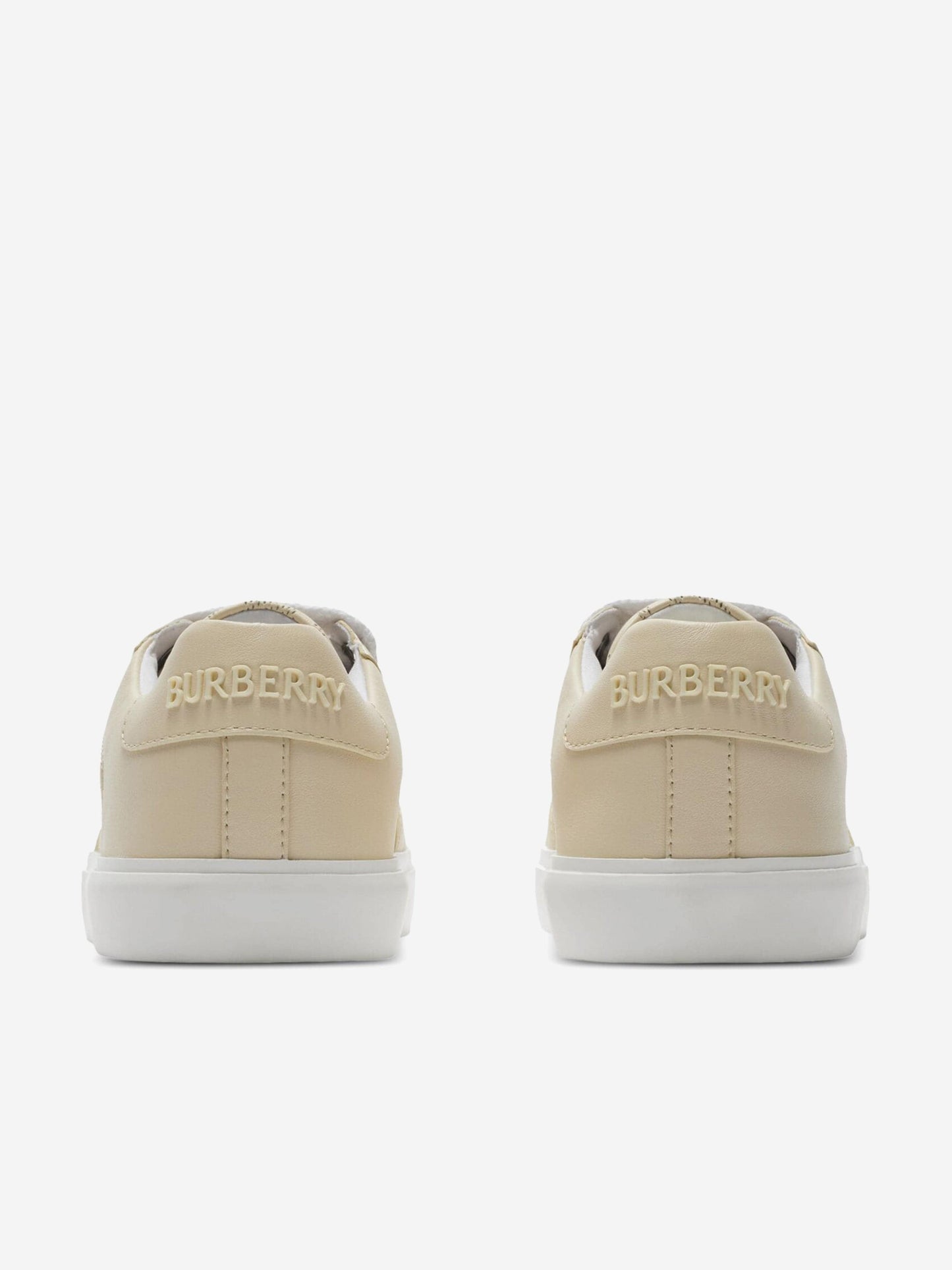 Burberry Kids Noah 运动鞋 (米色)