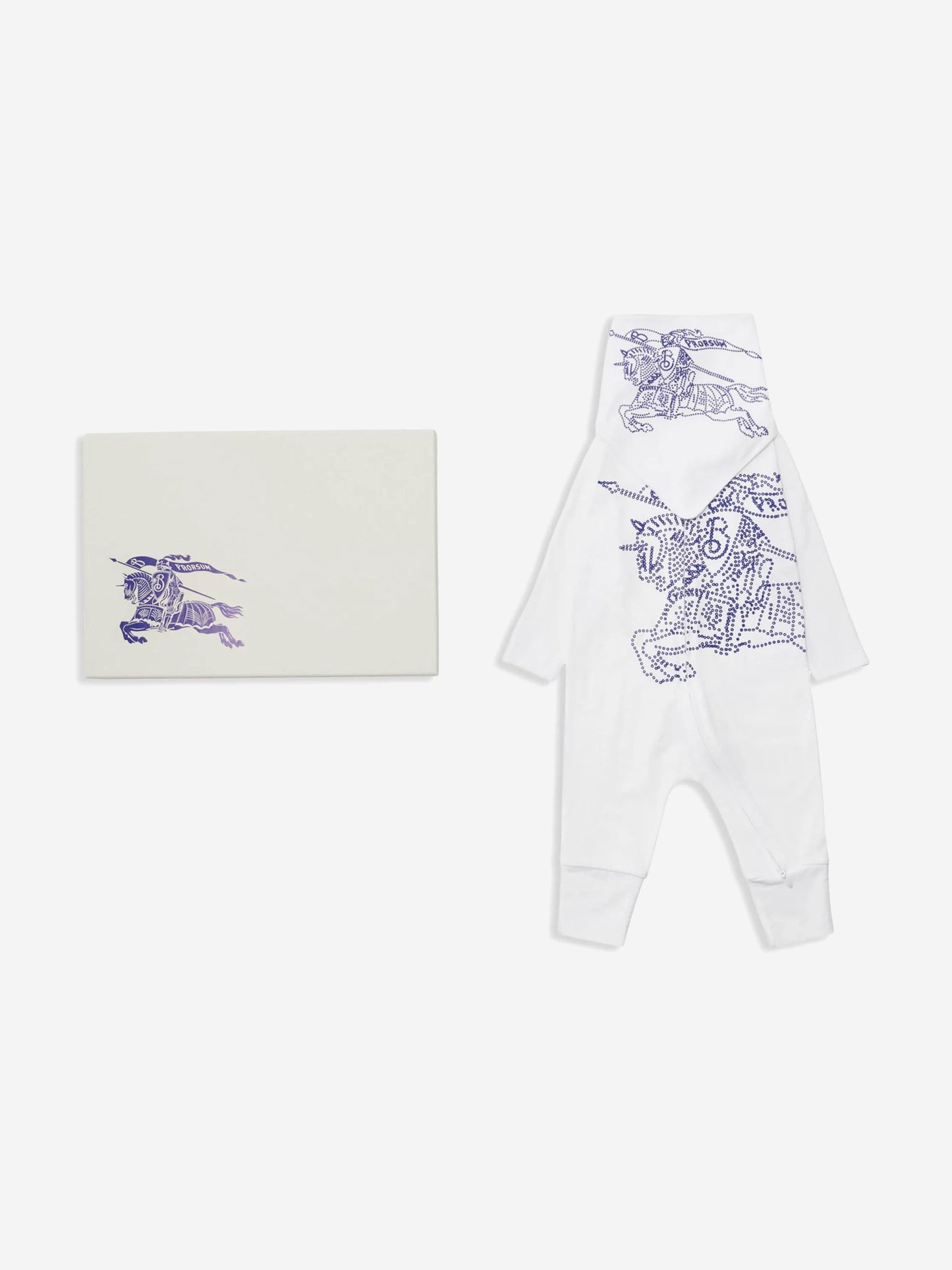 Baby Claude XL 白色连体衣礼品套装