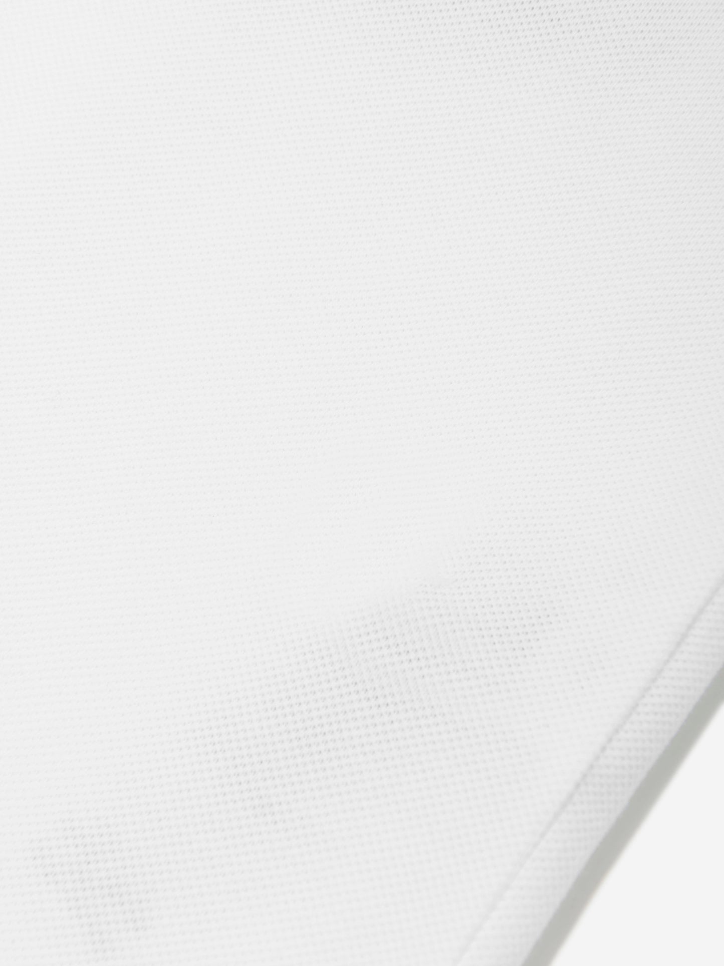 男童白色格纹领口 Johane Polo 衫