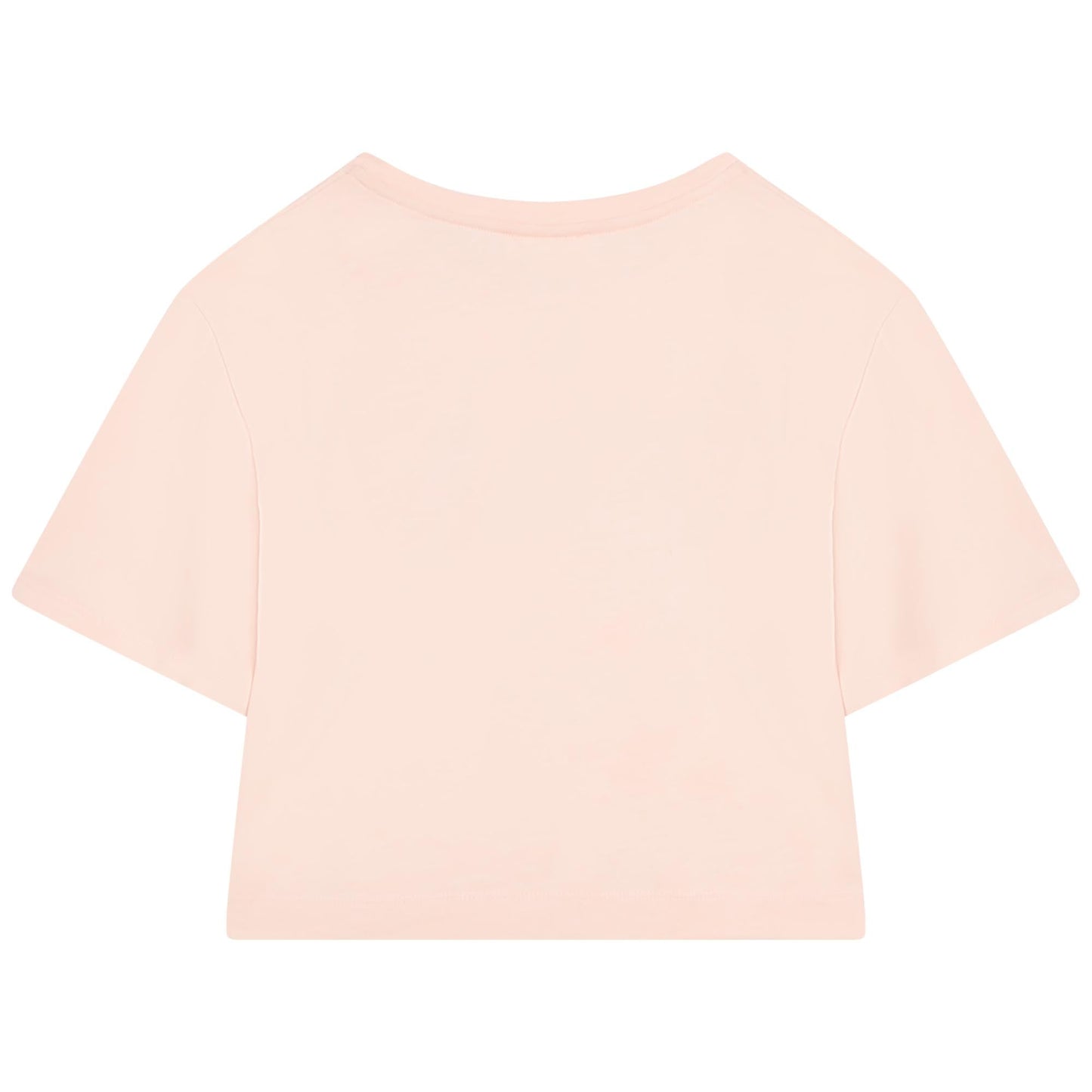 女童粉色Logo棉T恤