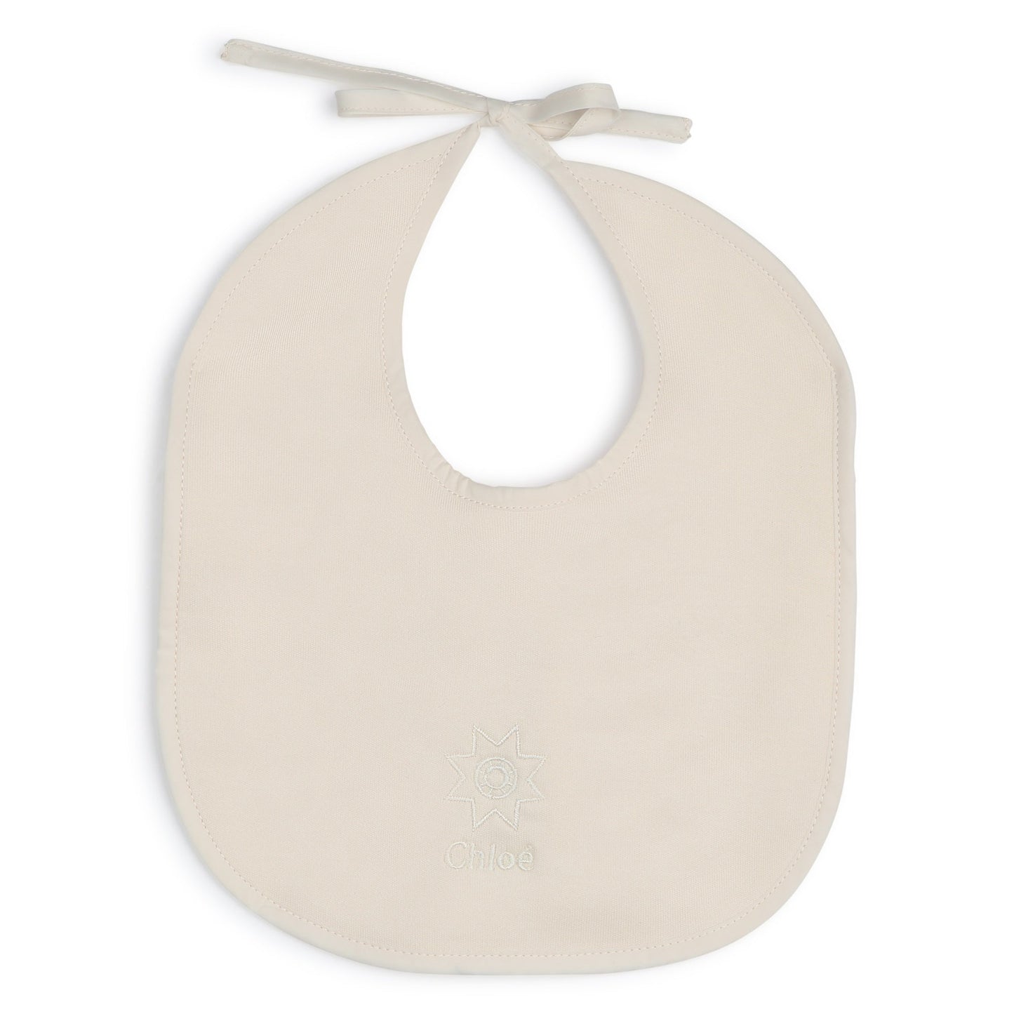 女婴白色棉连体衣套装