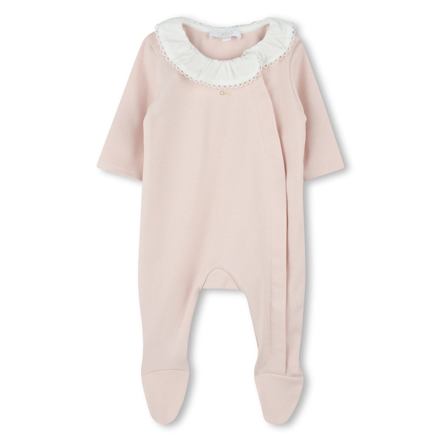 女婴粉色棉连体衣礼盒(3件)