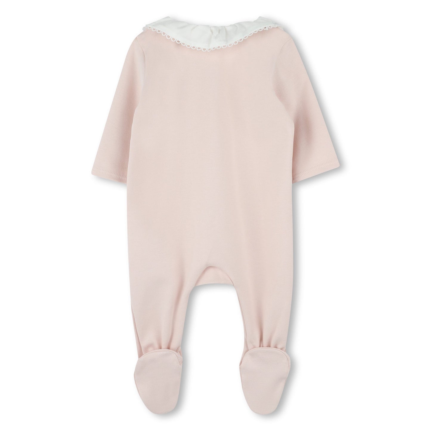 女婴粉色棉连体衣礼盒(3件)