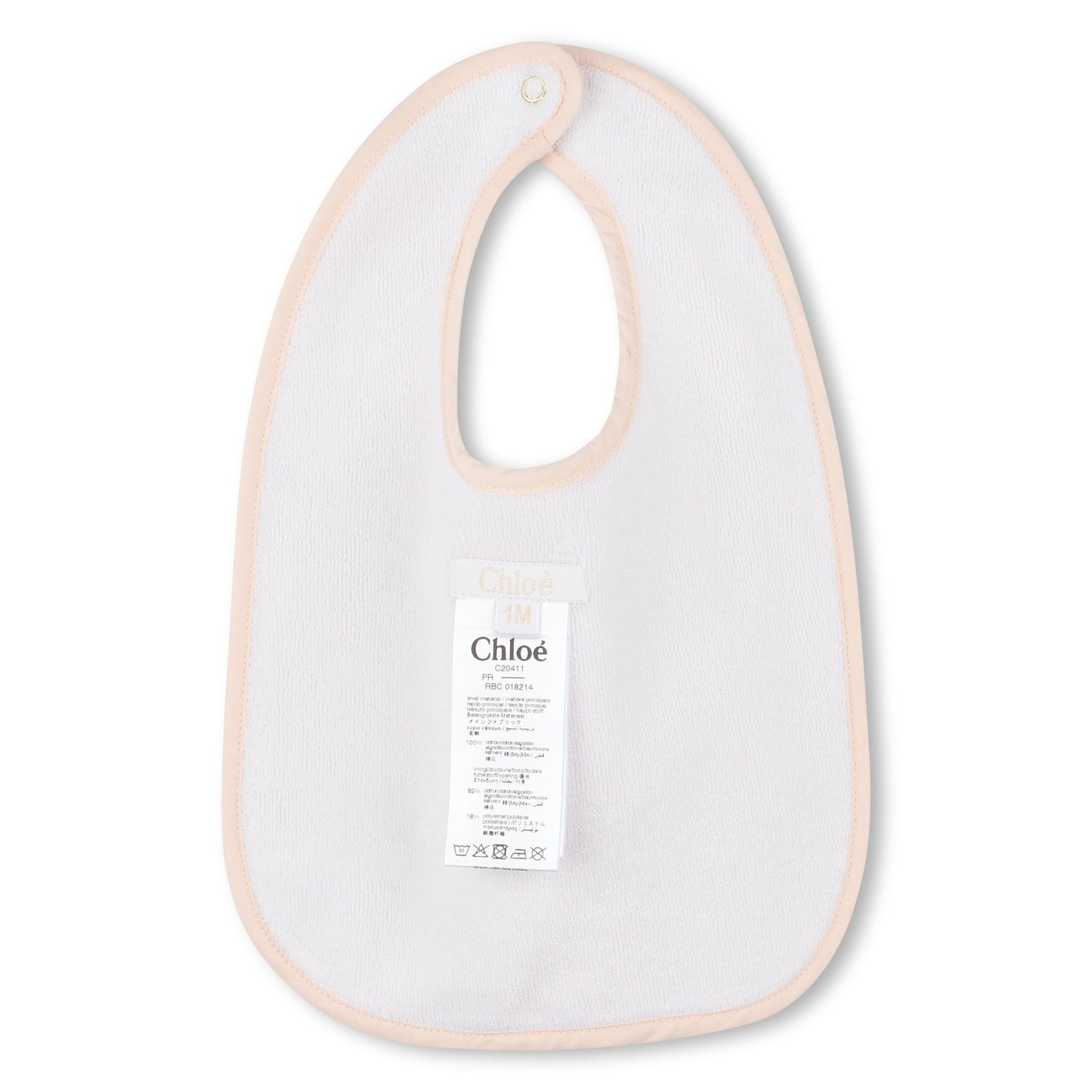 女婴粉色棉连体衣礼盒(3件)