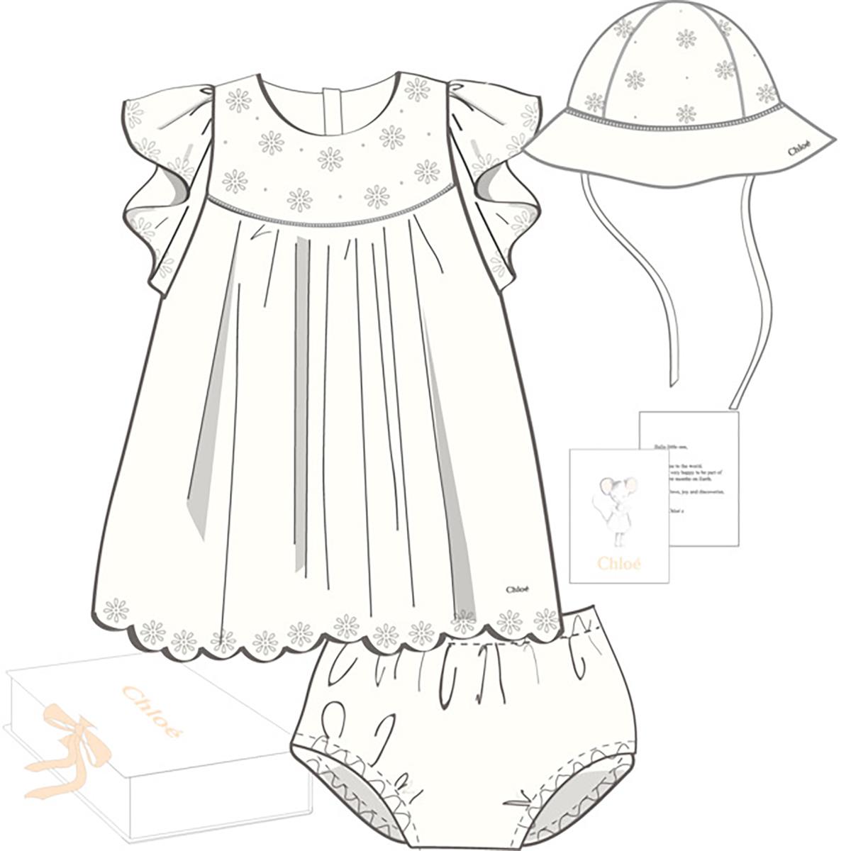ENS.ROBE+BLOOMER+CHAPEAU