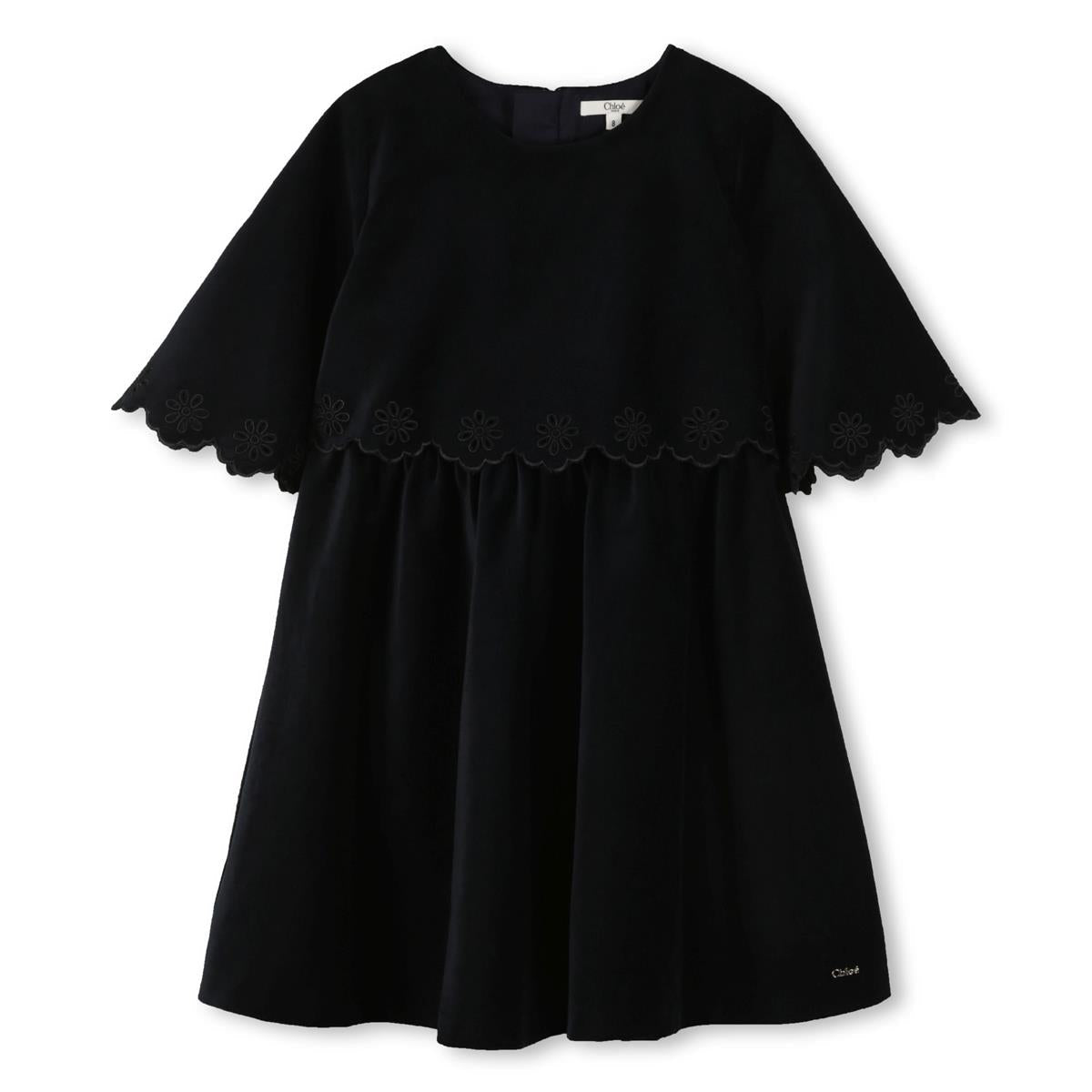 ROBE MANCHES COURTES