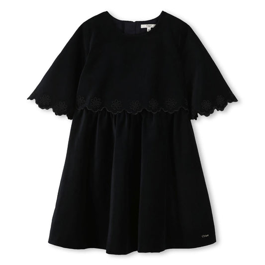 ROBE MANCHES COURTES