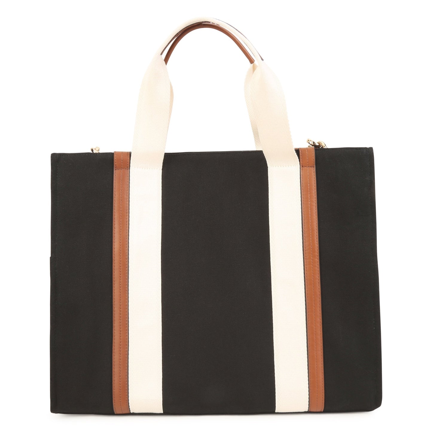 女童黑色Logo手提包