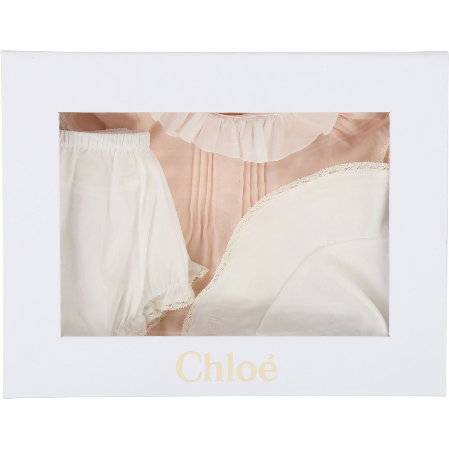 Baby Girls Light Pink Cotton Sets