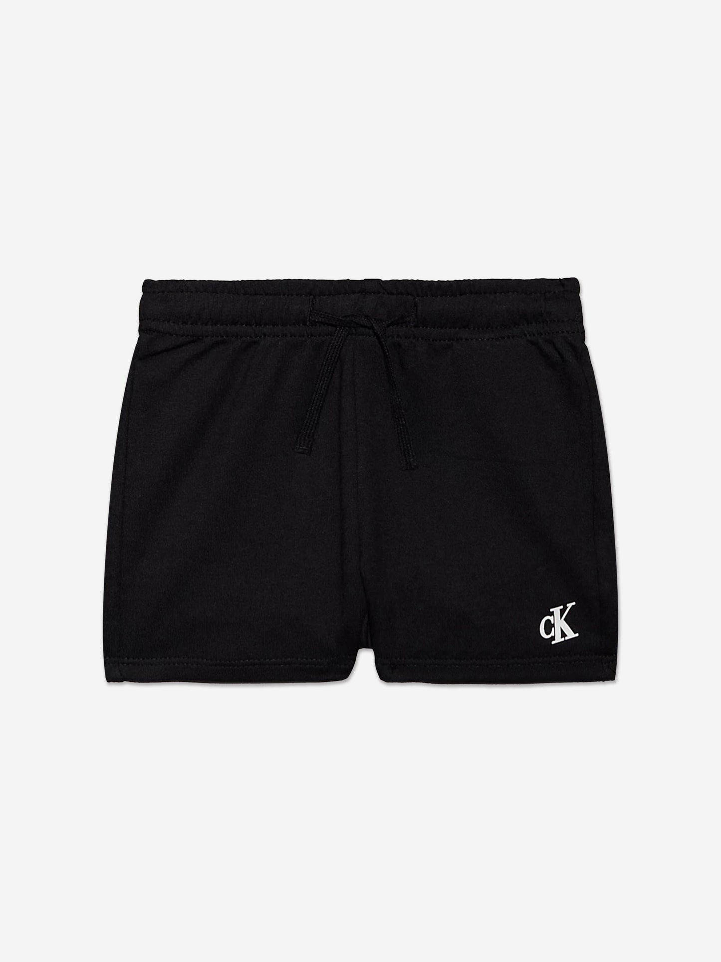 Calvin Klein Baby 渐变色徽标短裤套装(黑色)