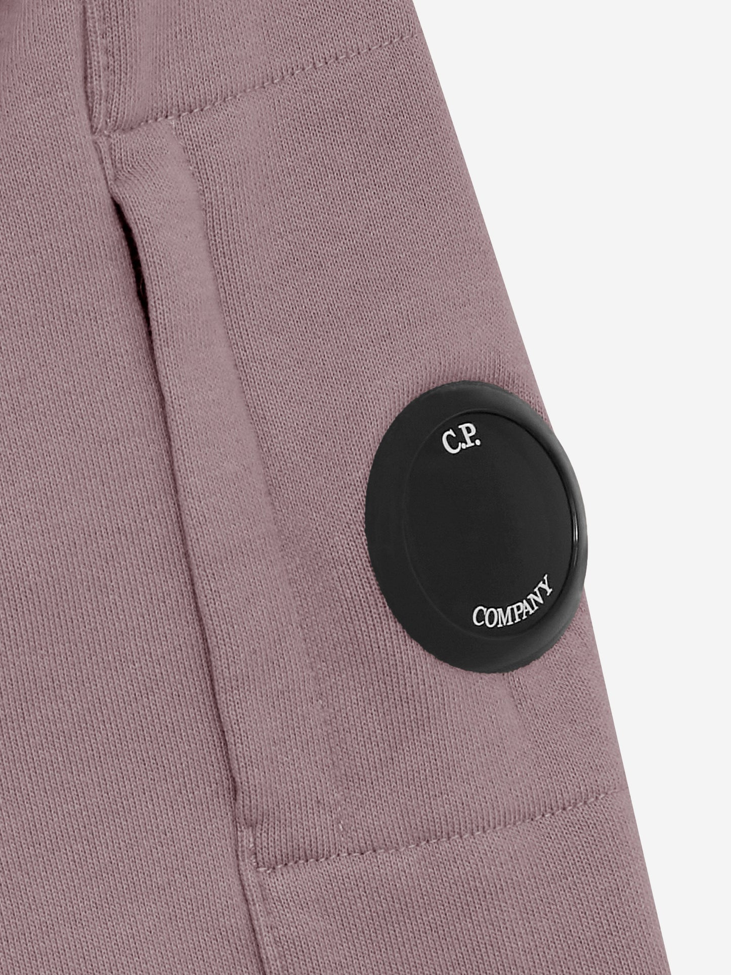 CP Company 男孩紫色徽标运动衫