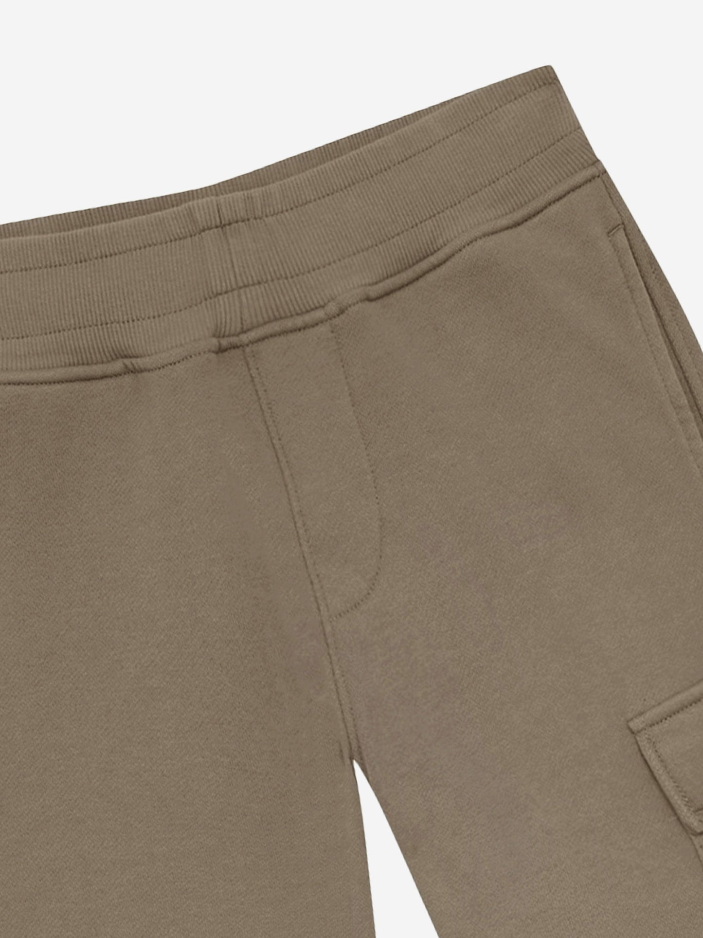 CP Company 男童棕色工装慢跑裤