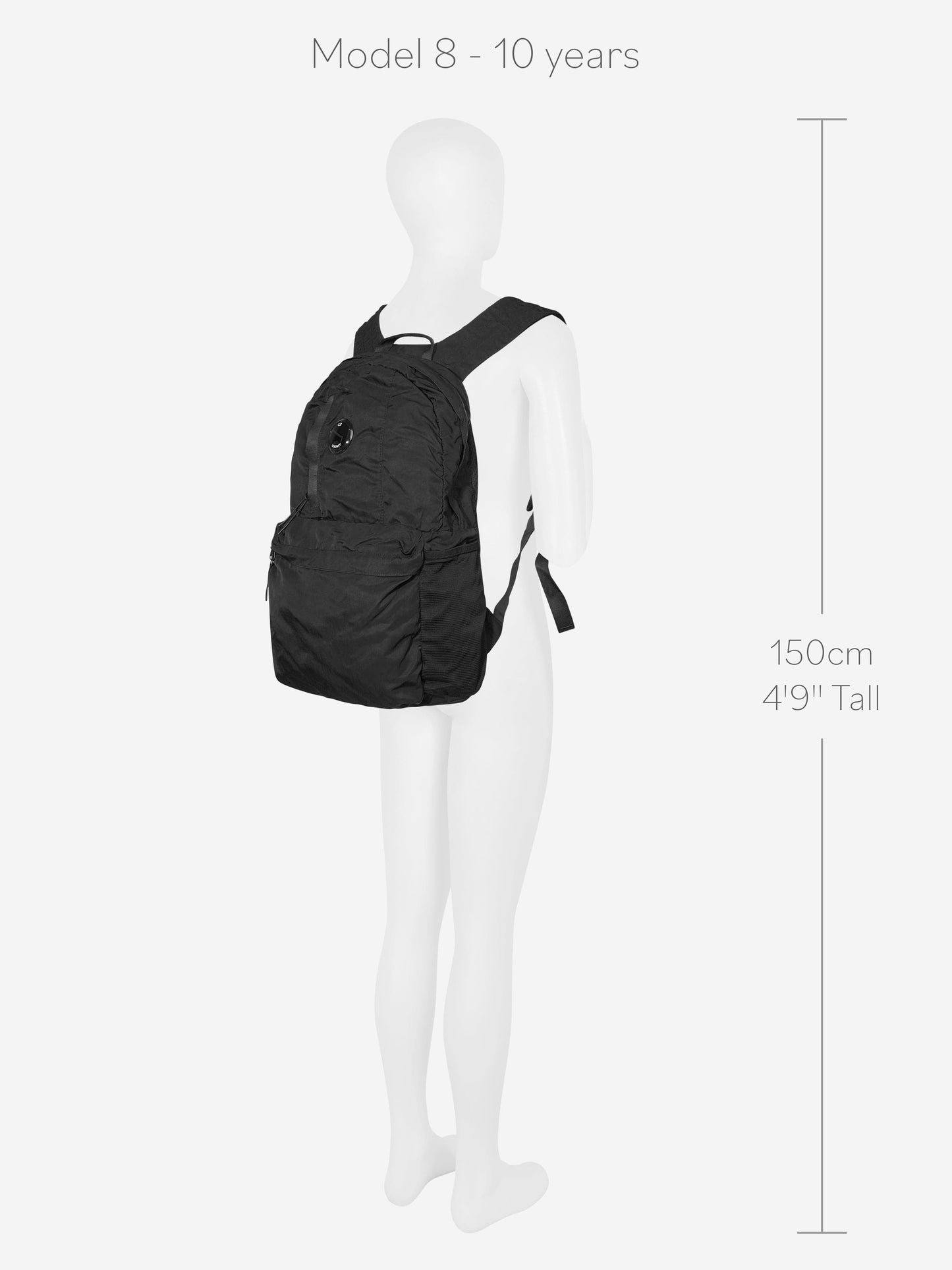 CP Company 男孩背包 黑色(40厘米)