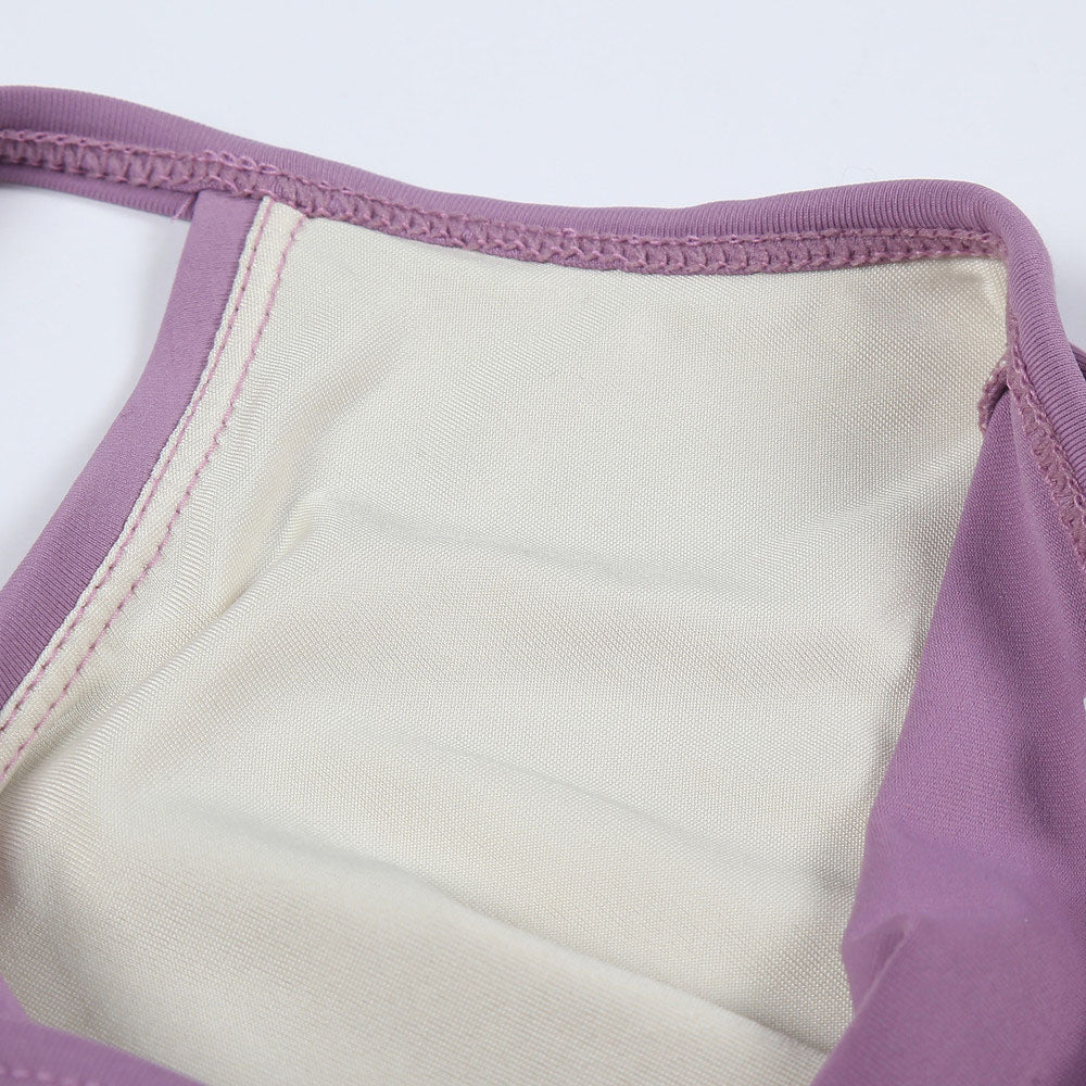 女童紫色芭蕾舞连体衣