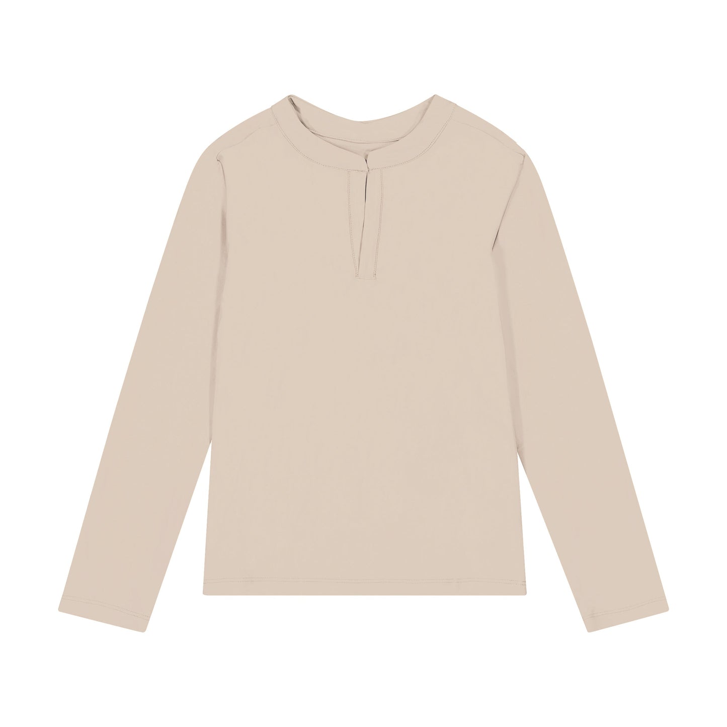 男童米色防晒游泳T恤(UPF50+)