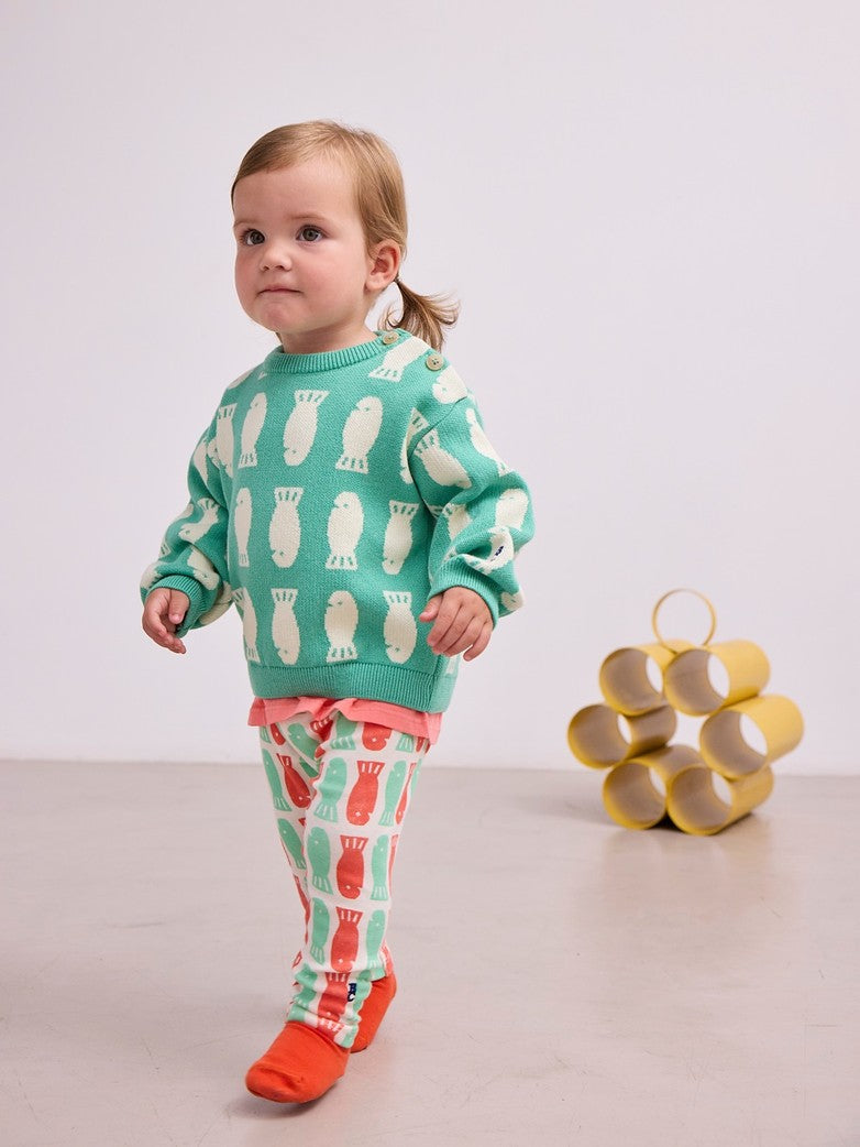 Lucky Fish jacquard jumper