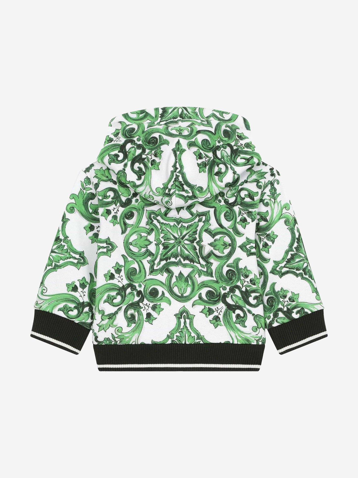Dolce & Gabbana 男婴绿色 Maiolica 拉链上衣