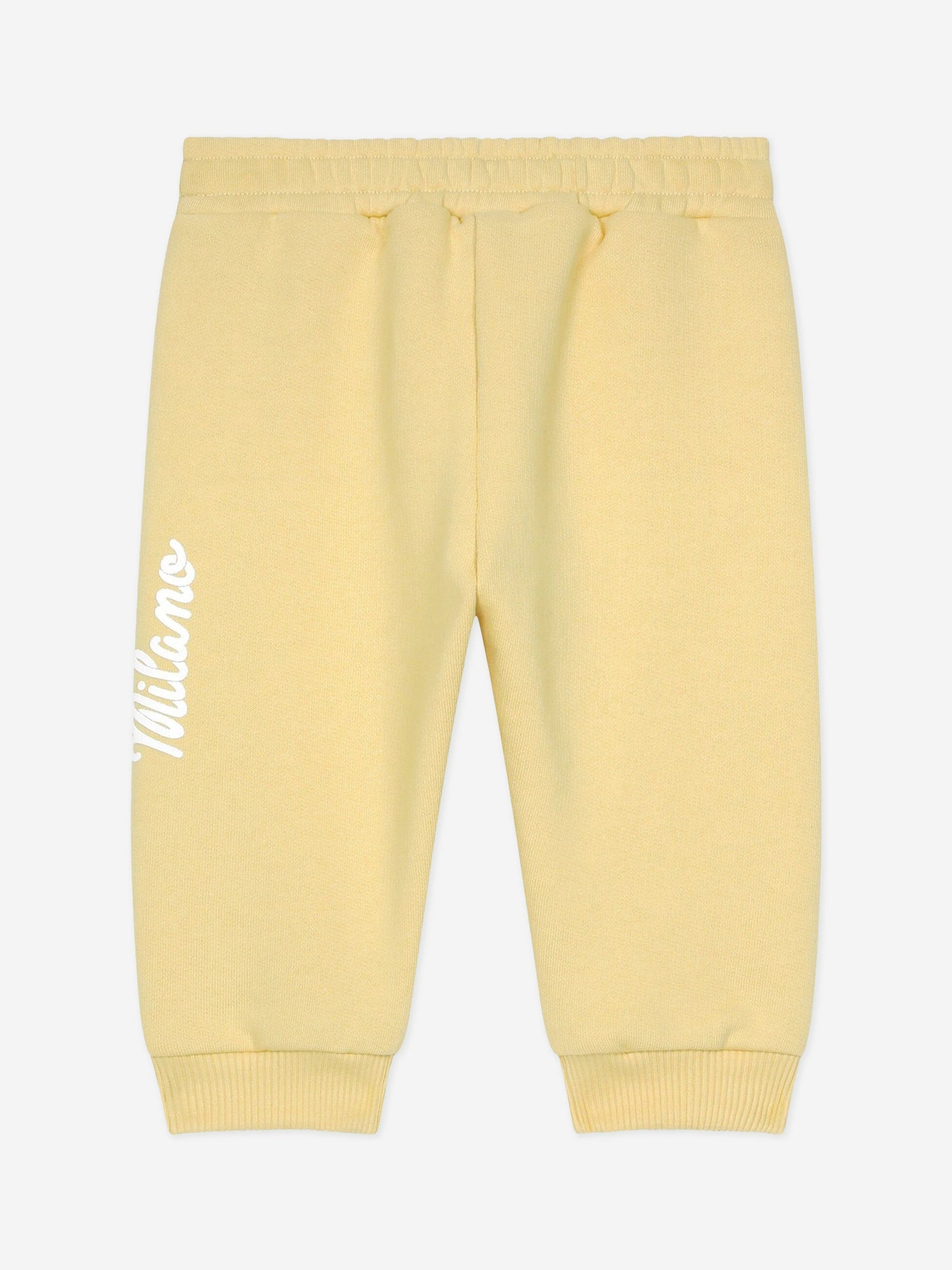Dolce & Gabbana 黄色 Baby Logo 慢跑裤