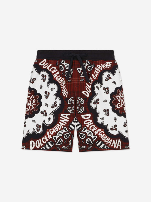Dolce & Gabbana Boys 多色 Bandana 百慕大短裤