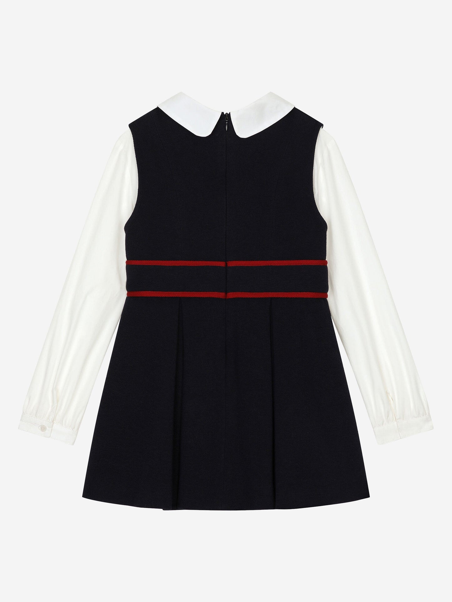 Dolce & Gabbana 女童学院风连衣裙(海军蓝)